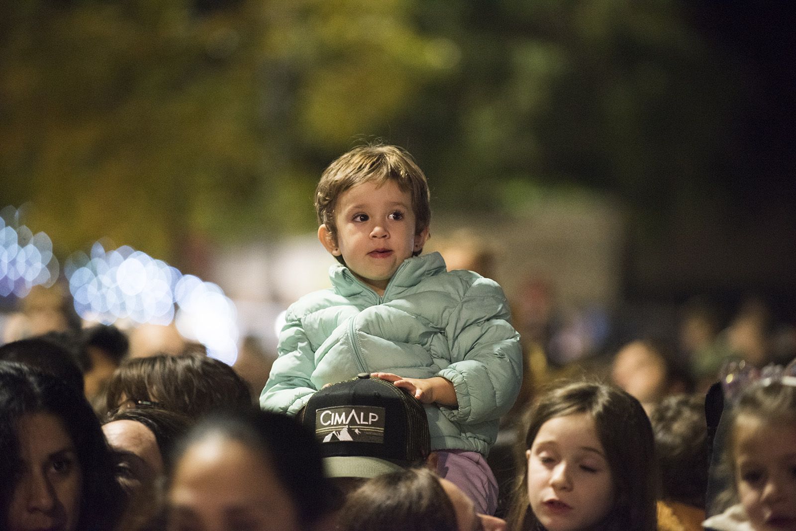 Encesa de llums de Nadal. FOTO: Bernat Millet.