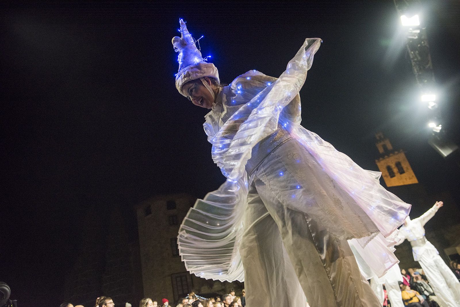 Encesa de llums de Nadal. FOTO: Bernat Millet.