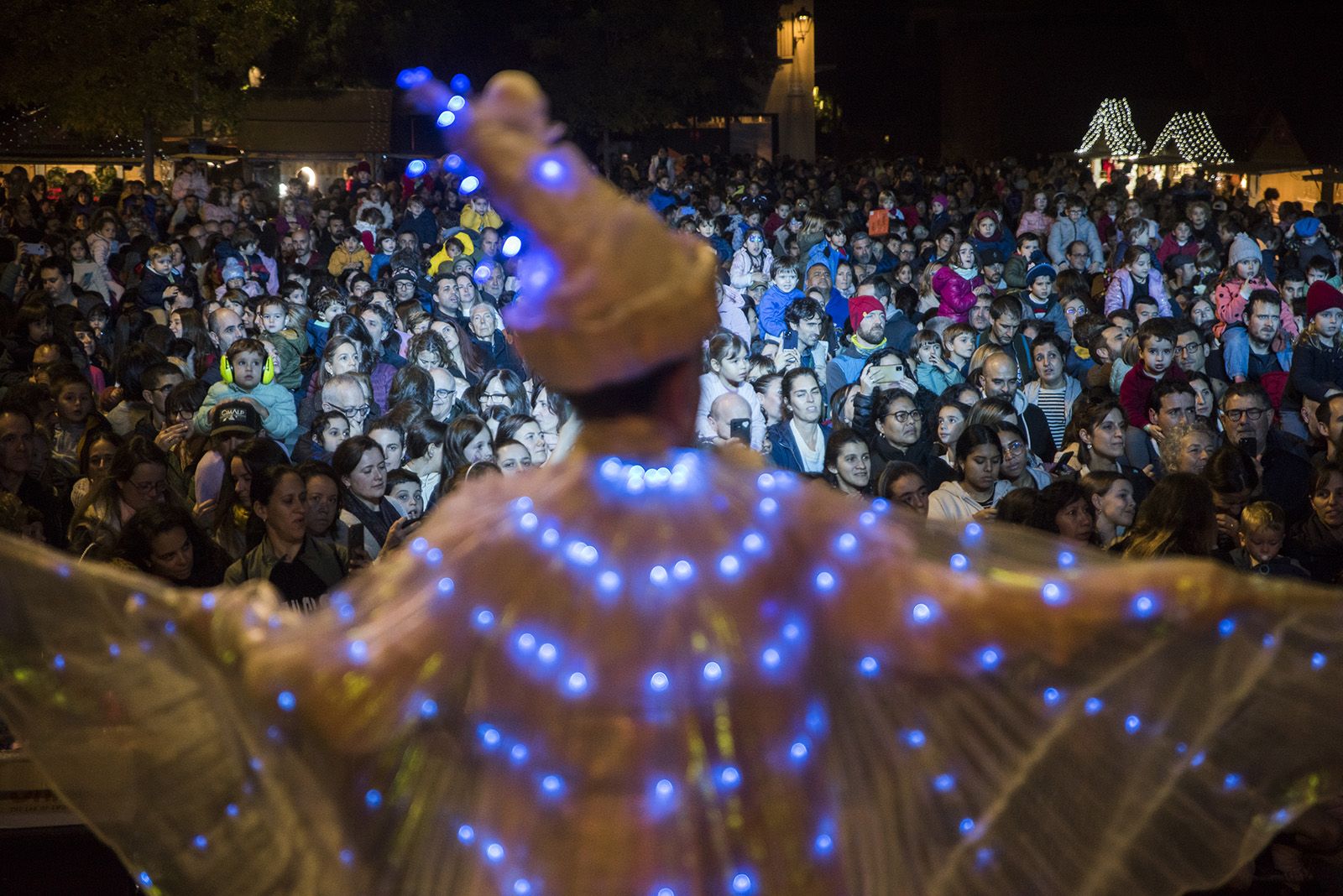 Encesa de llums de Nadal. FOTO: Bernat Millet.