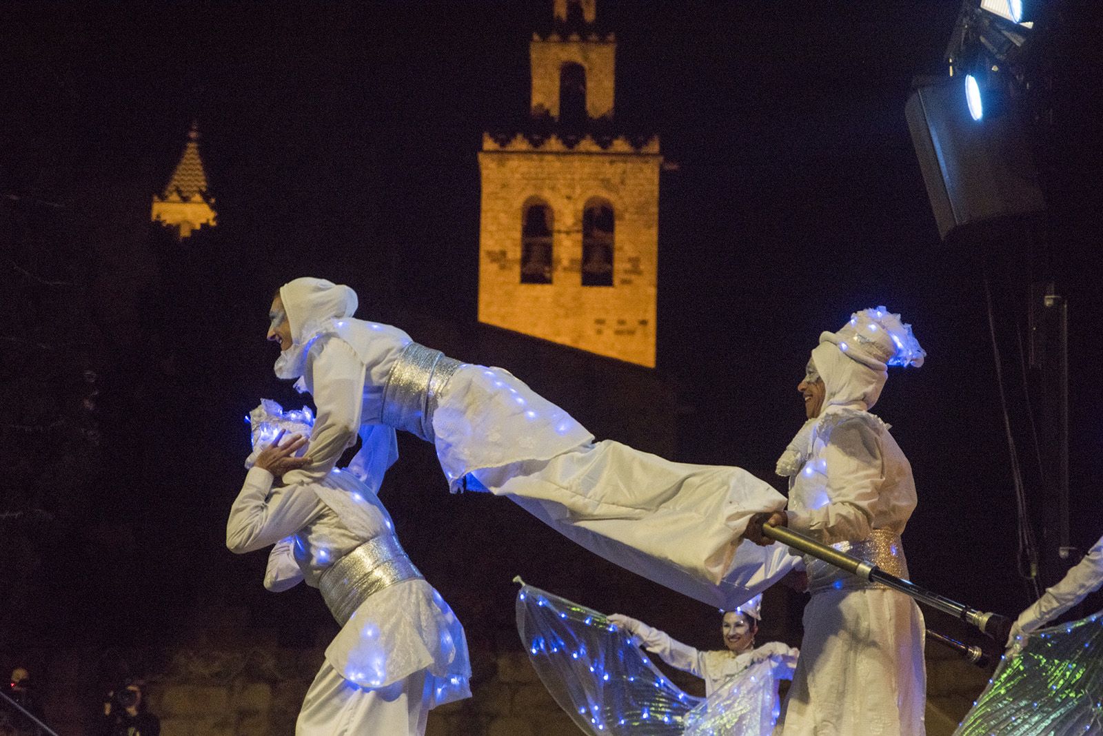 Encesa de llums de Nadal. FOTO: Bernat Millet.