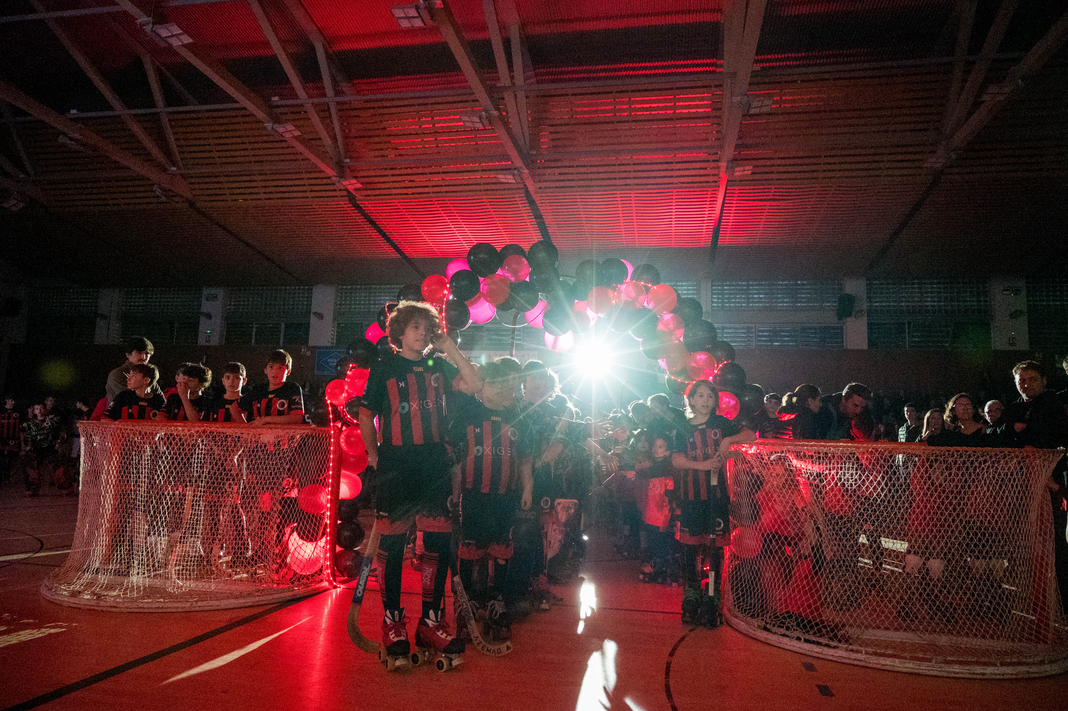 Presentació per equips de l'Oxigen Patí Hoquei Club. FOTO: Carmelo Jiménez