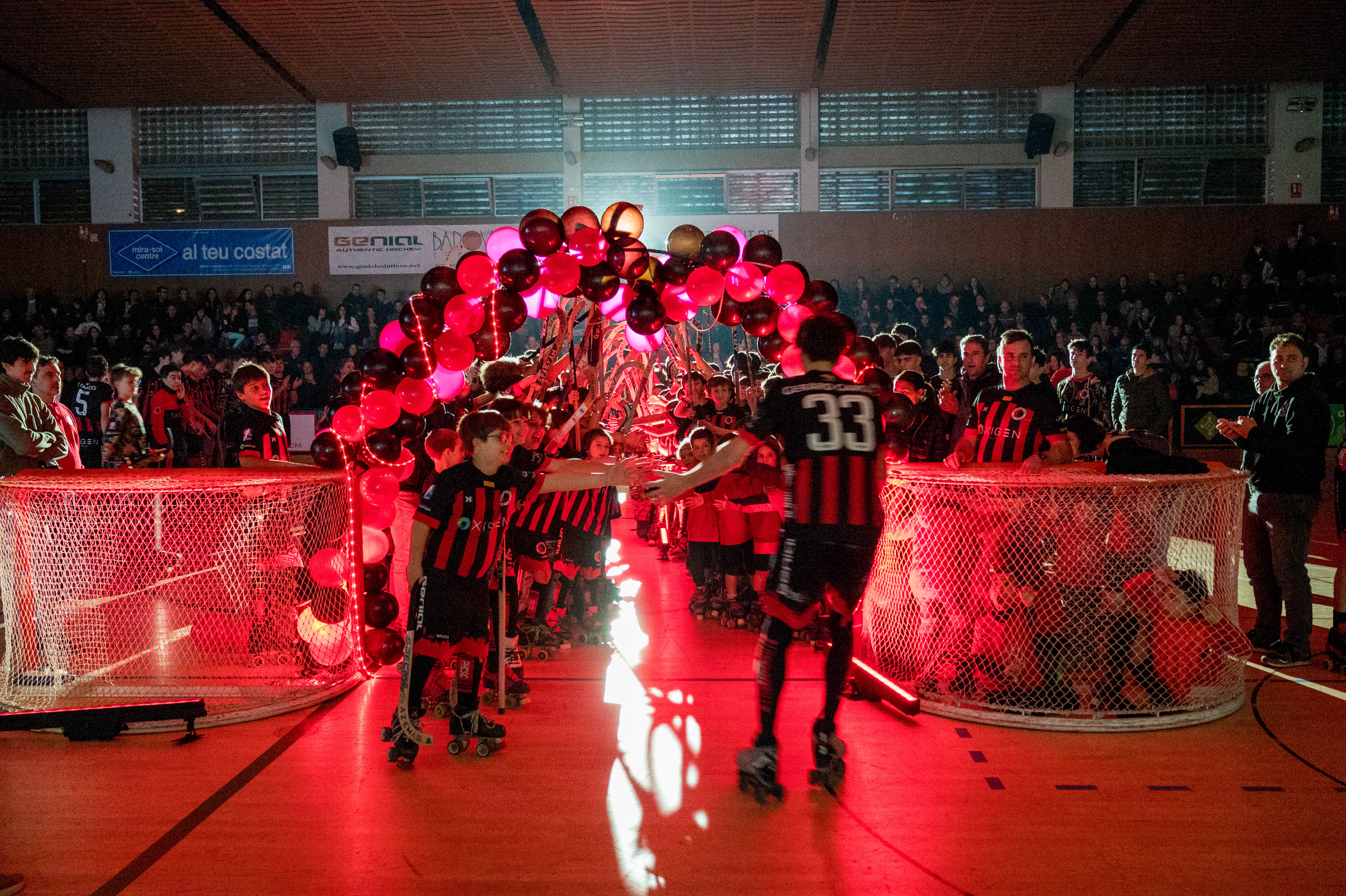 Presentació per equips de l'Oxigen Patí Hoquei Club. FOTO: Carmelo Jiménez