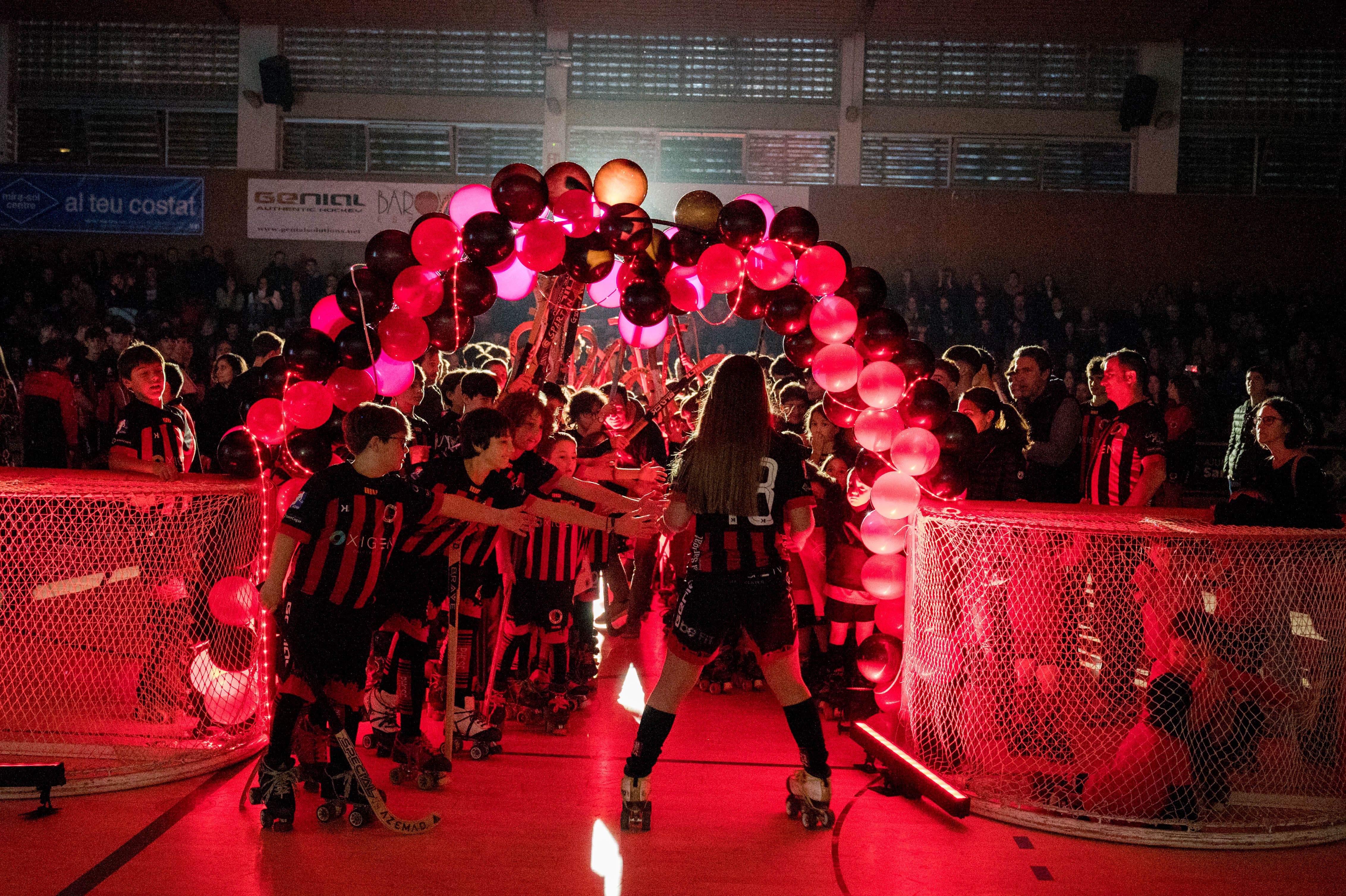 Presentació per equips de l'Oxigen Patí Hoquei Club. FOTO: Carmelo Jiménez