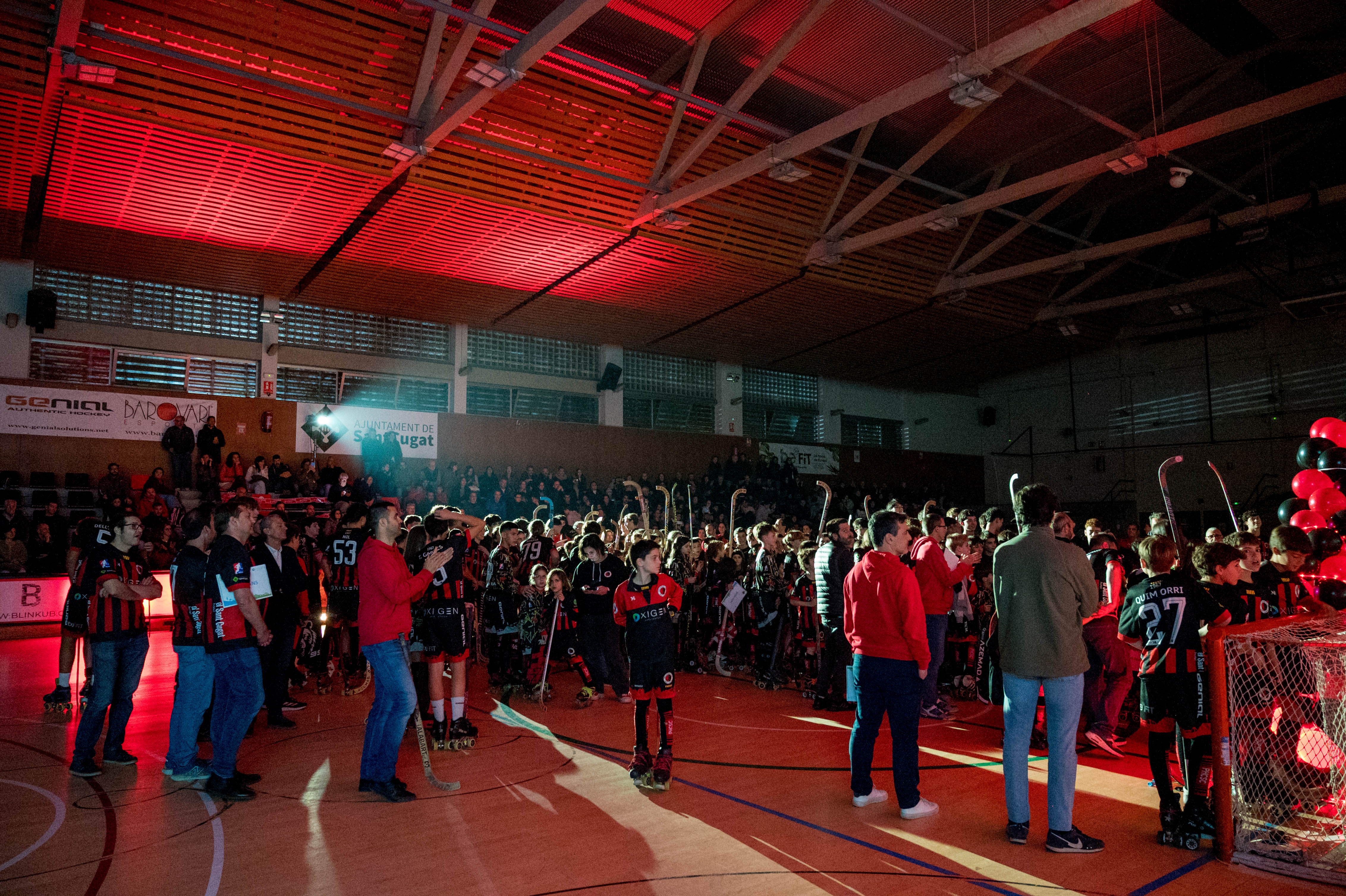 Presentació per equips de l'Oxigen Patí Hoquei Club. FOTO: Carmelo Jiménez