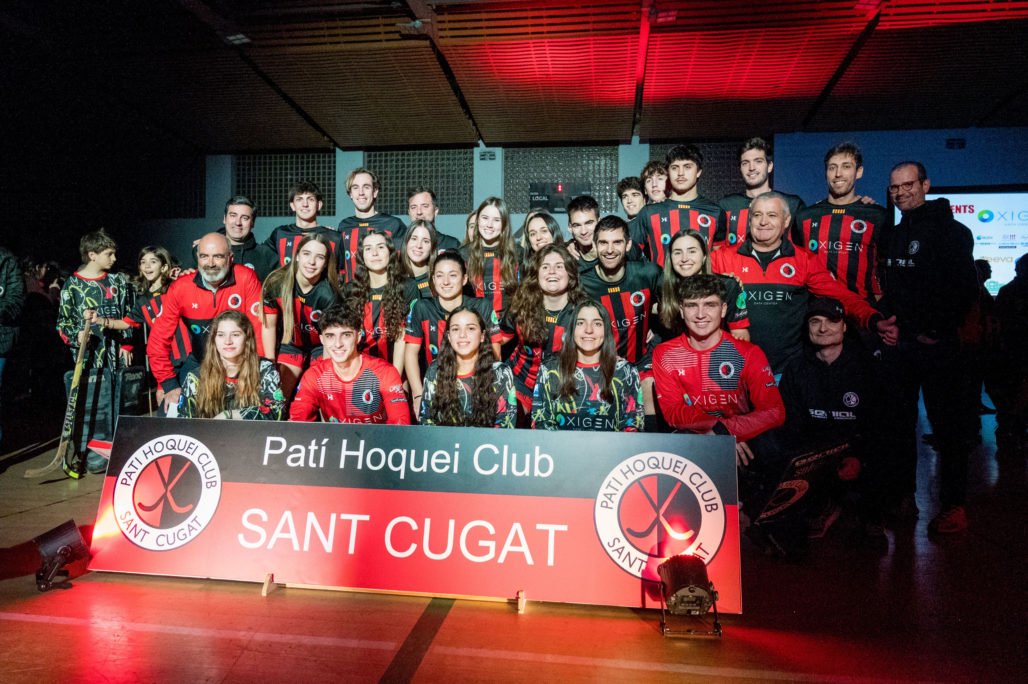 Equip de l'Oxigen Patí Hoquei Club. FOTO: Carmelo Jiménez