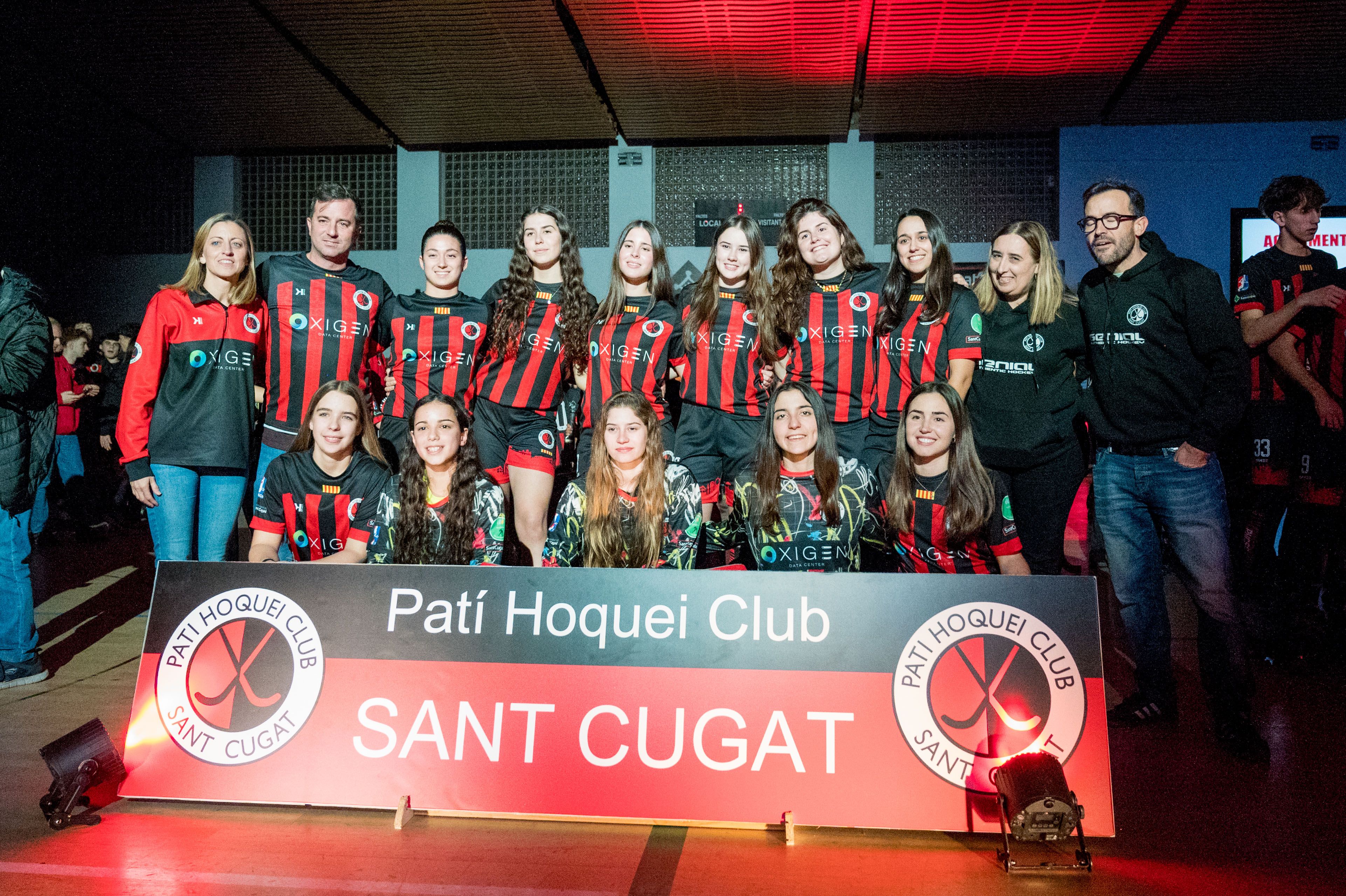 Equip de l'Oxigen Patí Hoquei Club. FOTO: Carmelo Jiménez