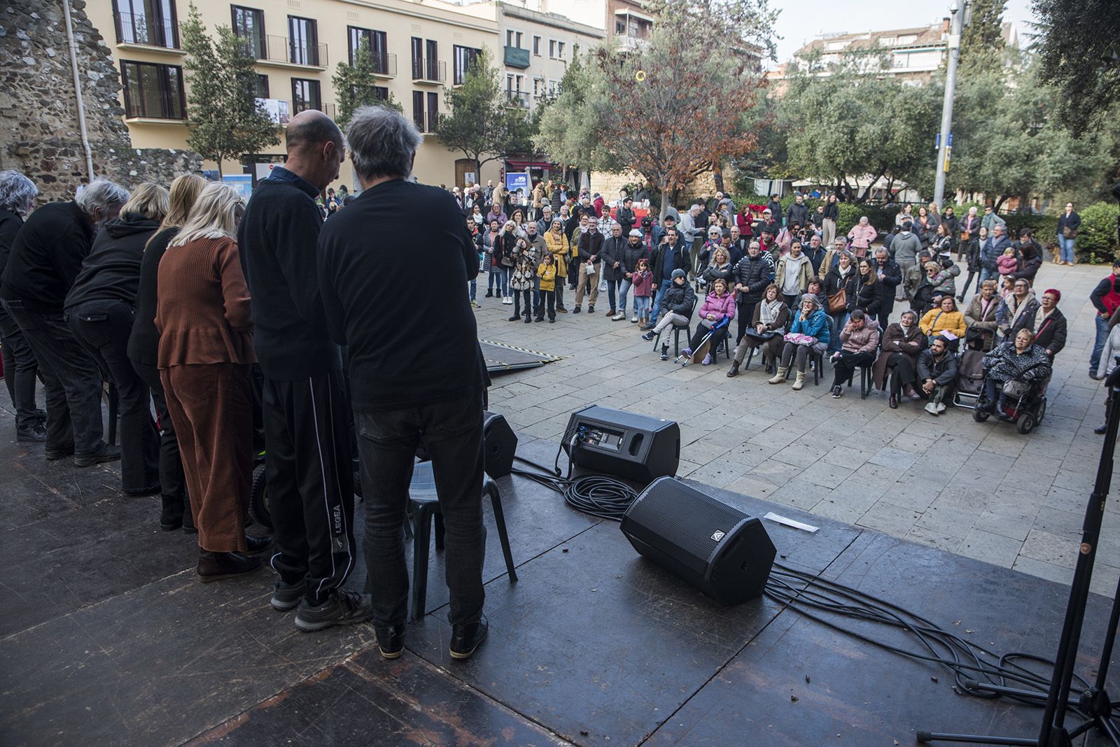 Actuació teatral Fem un Museu 24. FOTO: Bernat Millet.