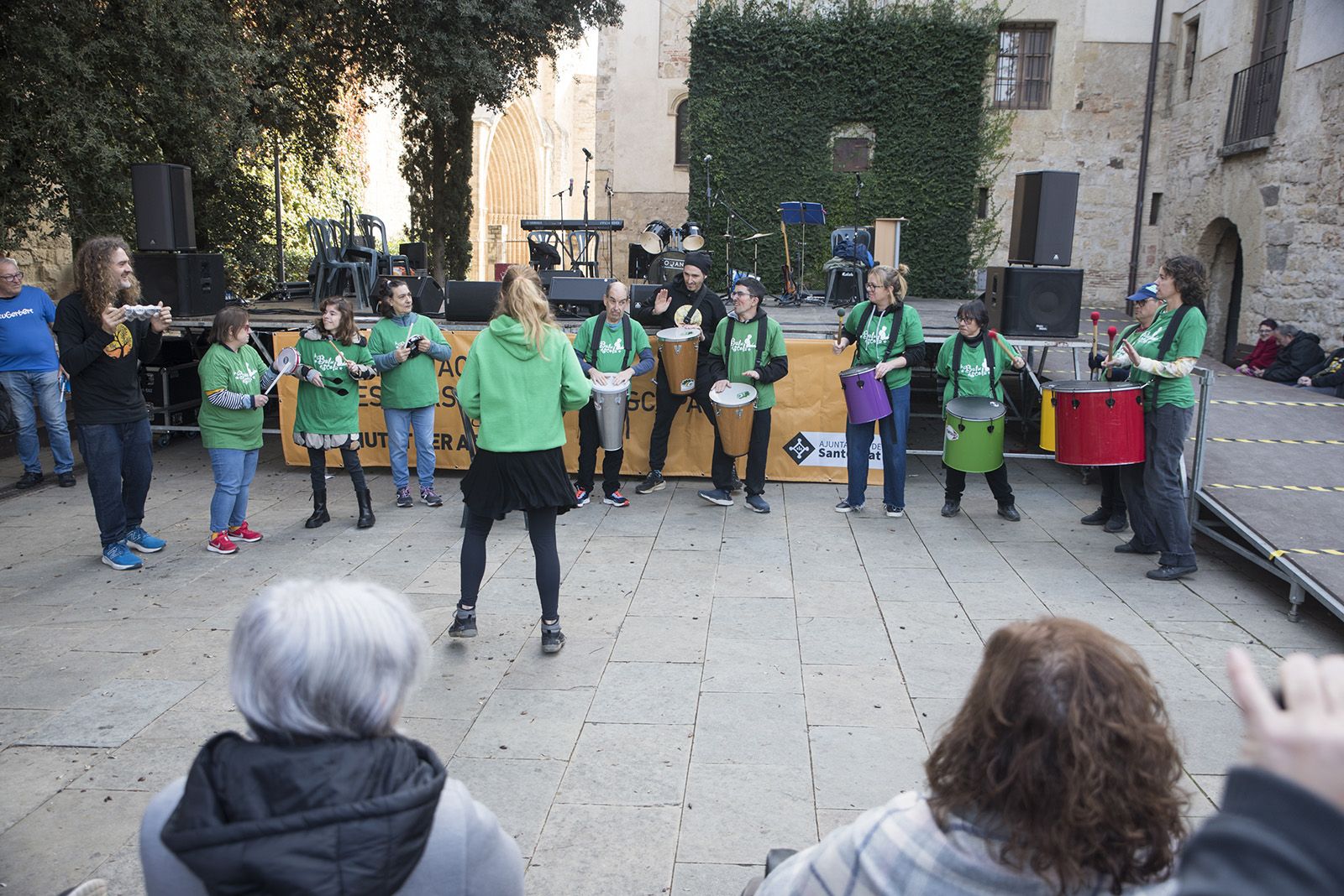 Batucada amb La Batuescola. FOTO: Bernat Millet.