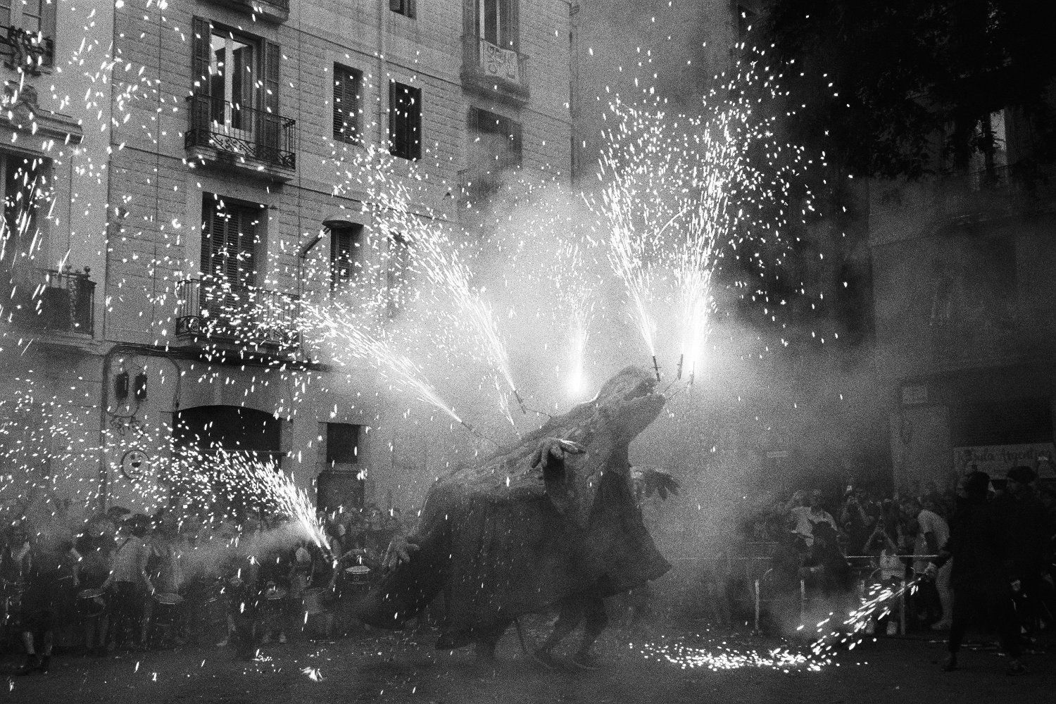 Correfocs · Gracia, Barcelona FOTO: Vanessa Podwojny 