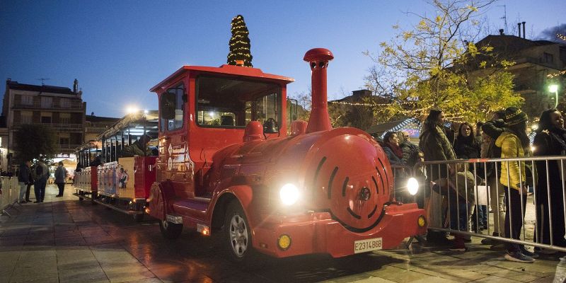 Trenet de Nadal. FOTO: Bernat Millet.