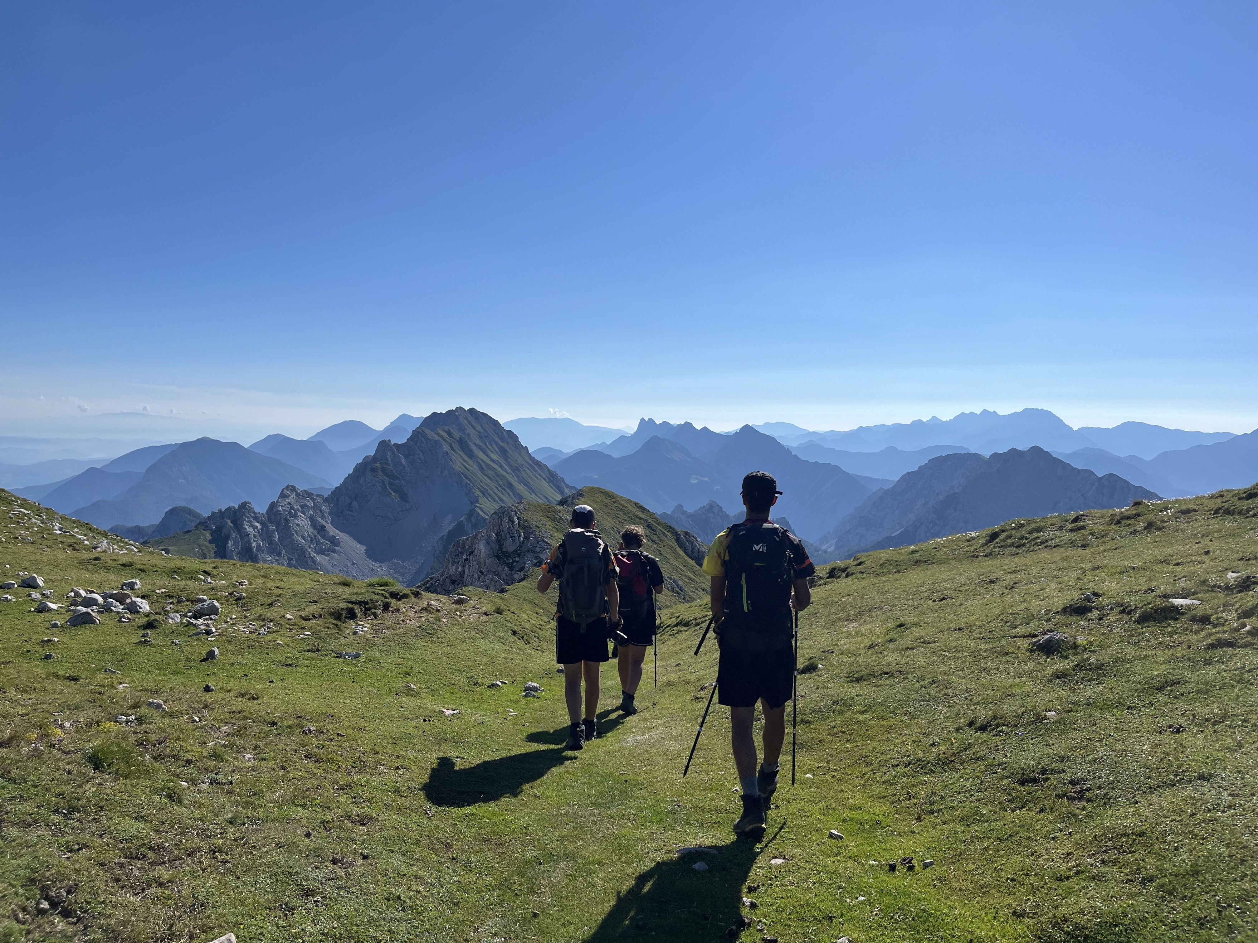 Treking pels Alps Julians · Via alpina purple (Eslovènia) FOTO: Monica Mestres Patris