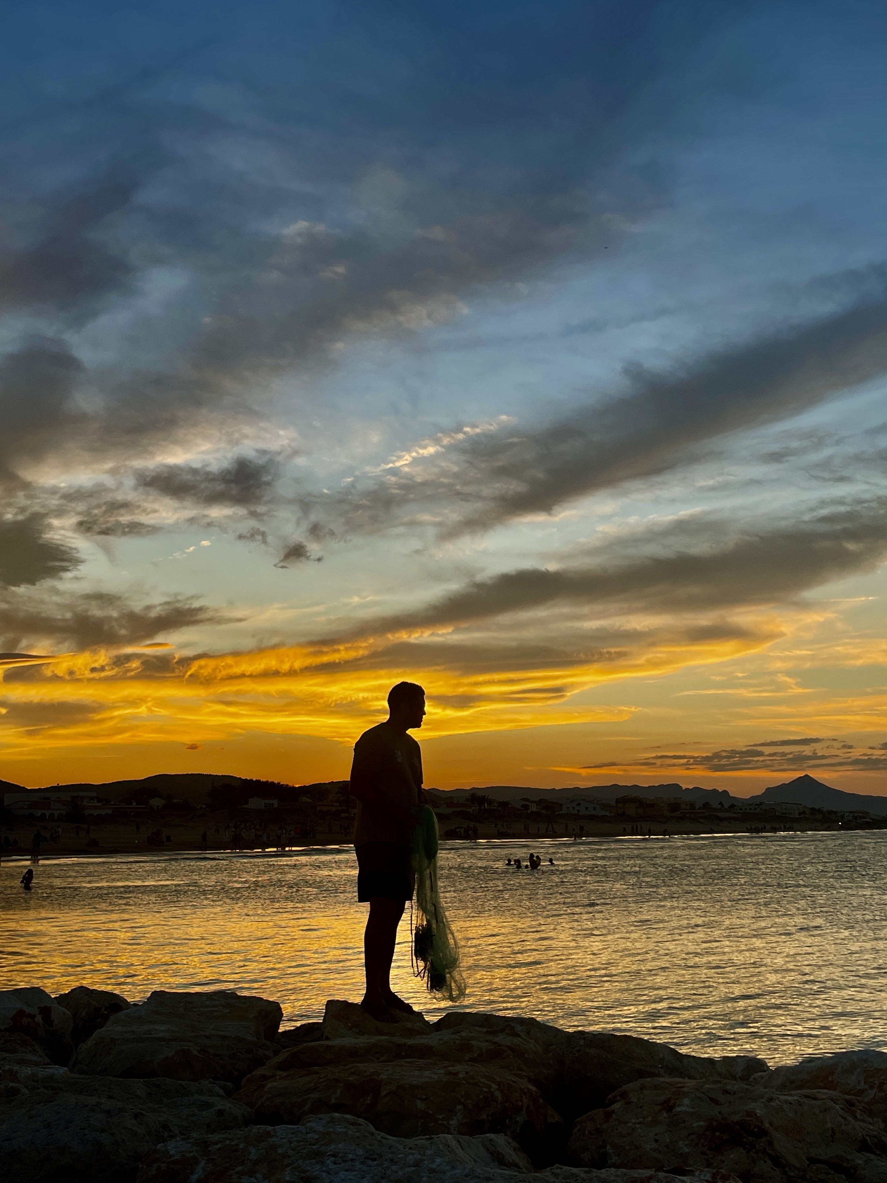 Ell i el mar, el mar i Ell · Dènia FOTO: Carolina Oliva buchaca