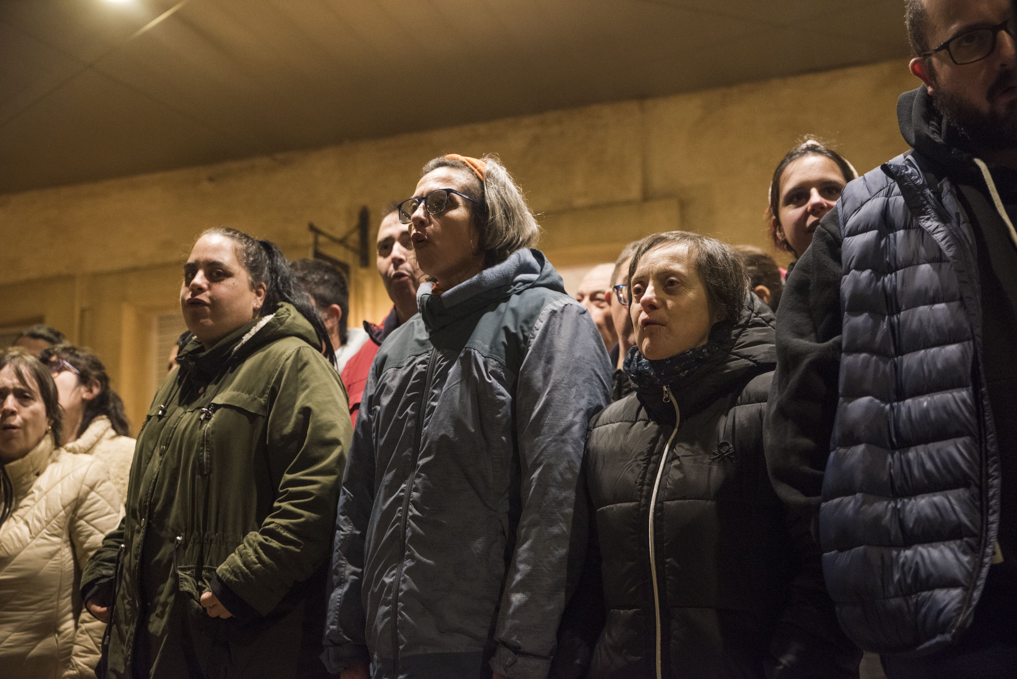 Encesa de llums de Nadal a Catalonia Fundació Creactiva. FOTO: Bernat Millet