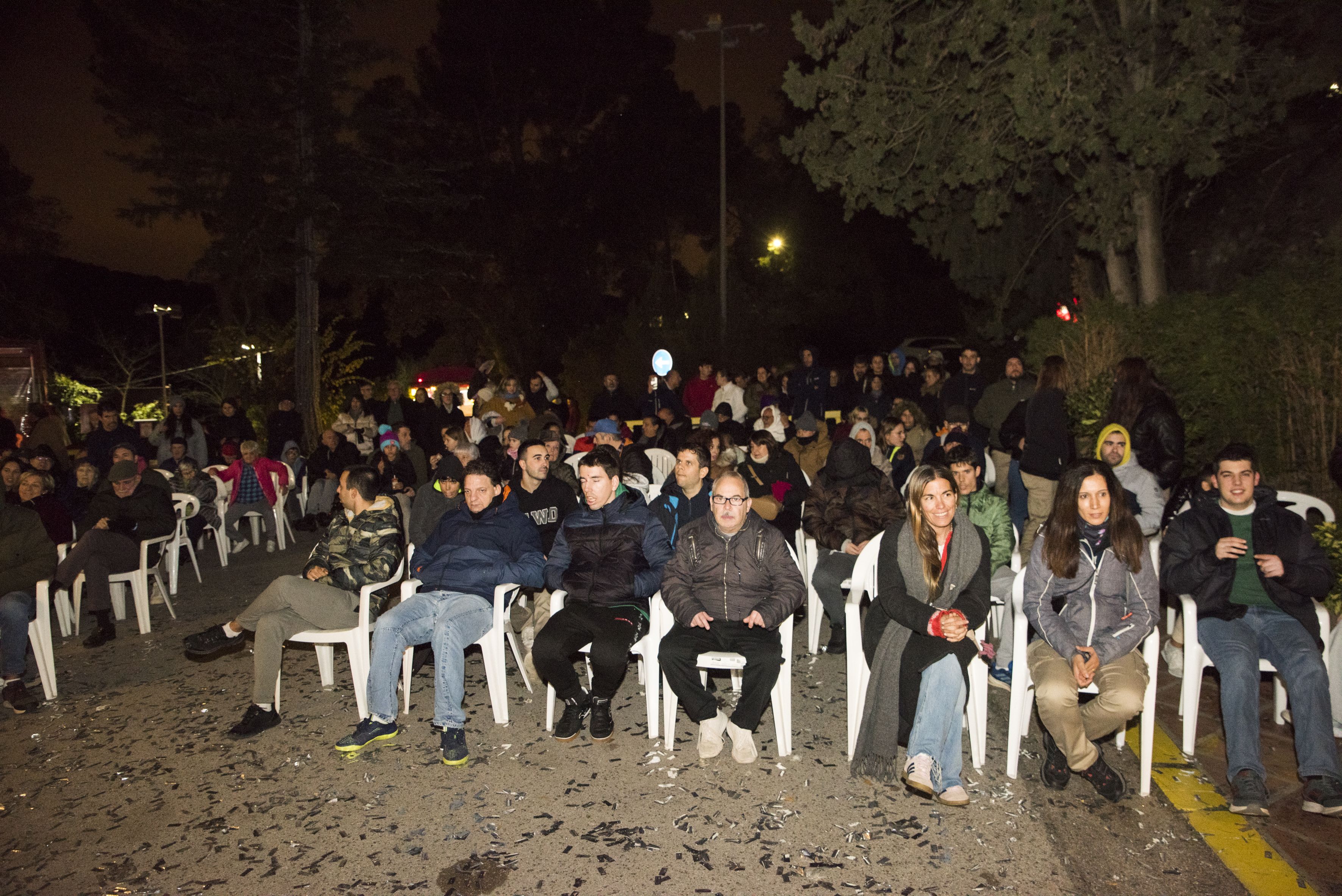 Encesa de llums de Nadal a Catalonia Fundació Creactiva. FOTO: Bernat Millet