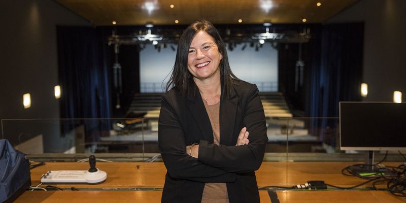 Maria Farriol, directora del Teatre-Auditori FOTO: Bernat Millet (TOT Sant Cugat) 