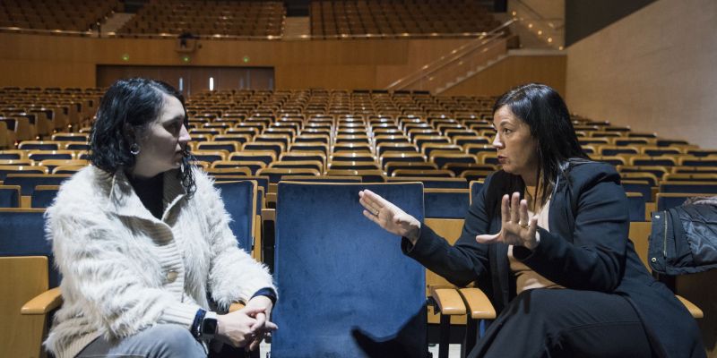 Maria Farriol, directora del Teatre-Auditori FOTO: Bernat Millet (TOT Sant Cugat) 