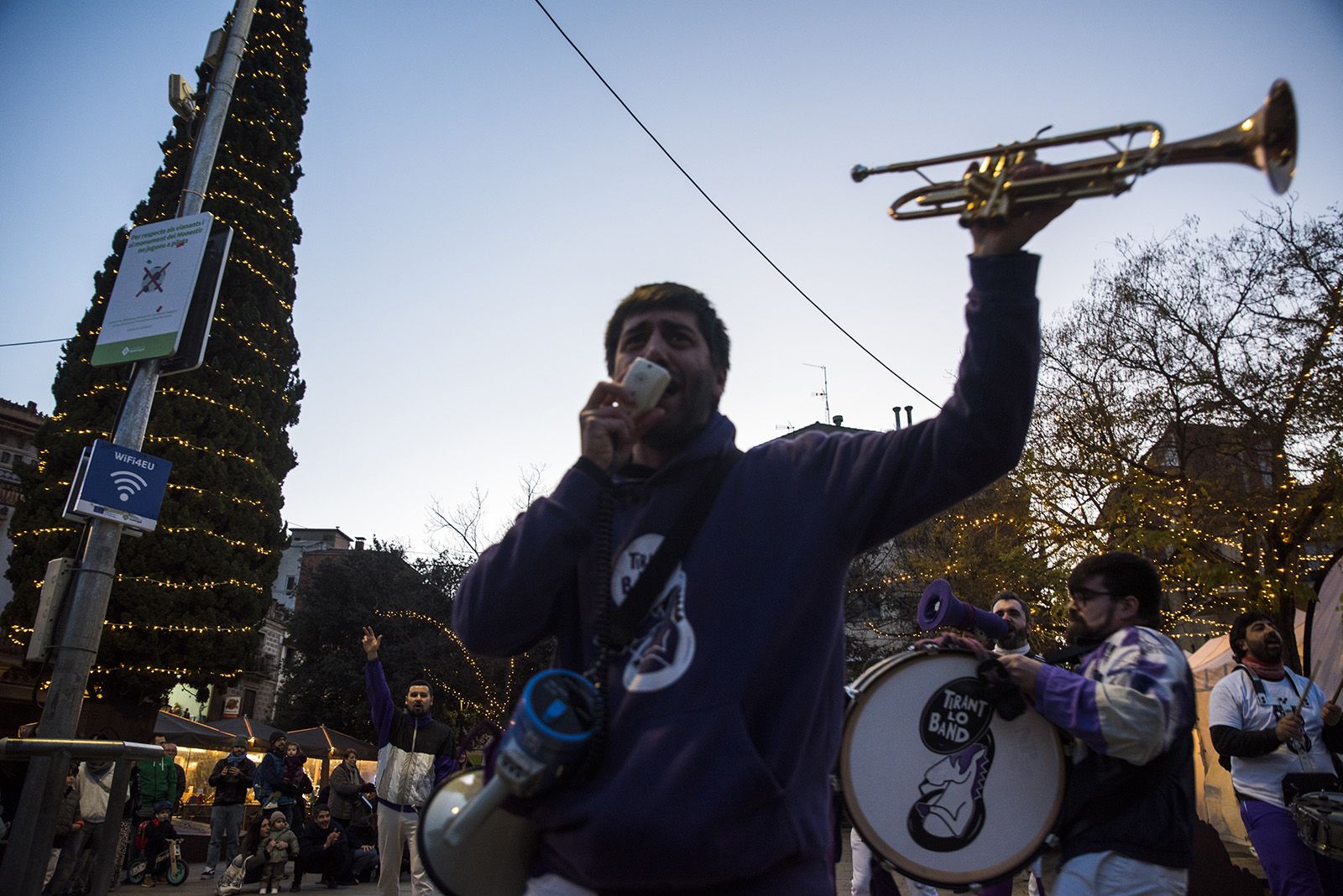 Cercavila musical de Nadal. FOTO: Bernat Millet.