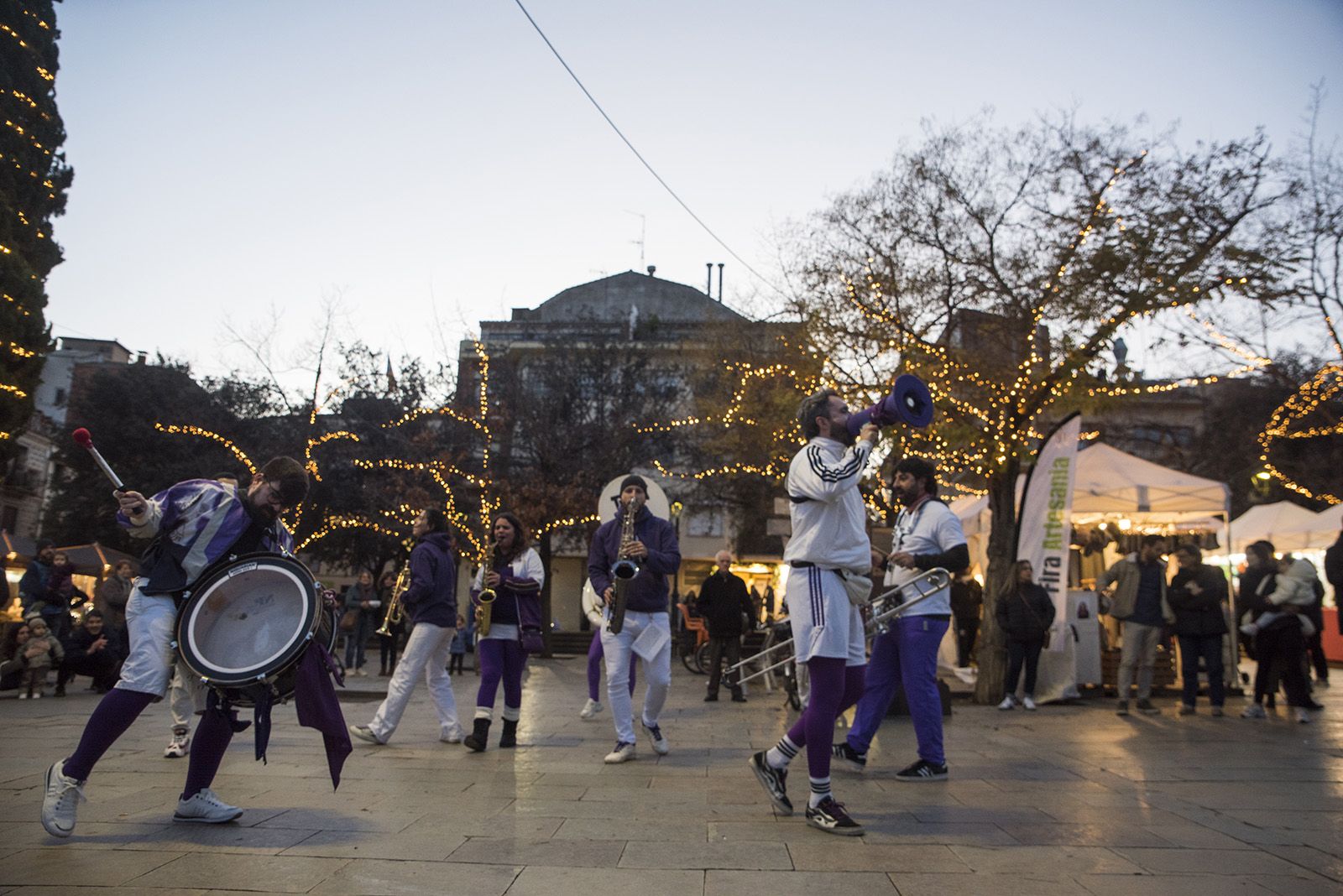 Cercavila musical de Nadal. FOTO: Bernat Millet.