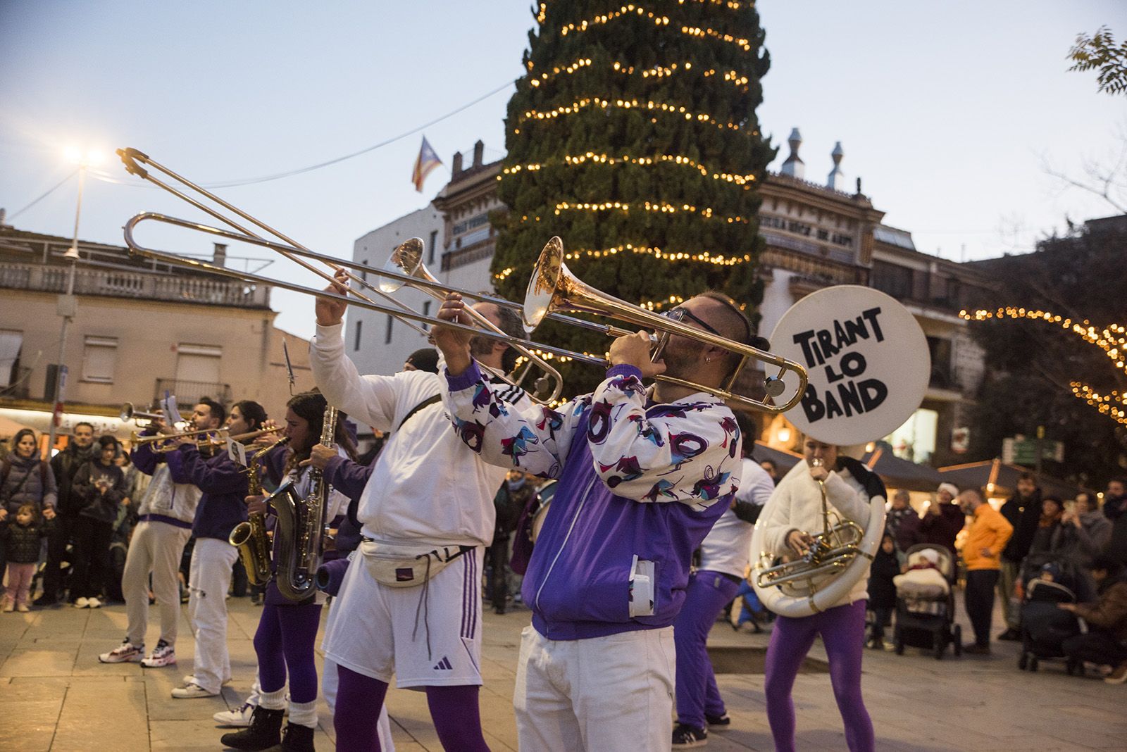 Cercavila musical de Nadal. FOTO: Bernat Millet.