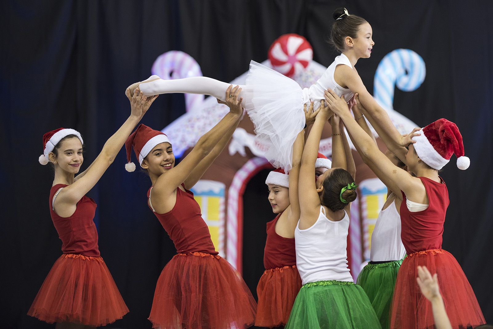 Festival Nadal Gimnàstica Sant Cugat. FOTO: Bernat Millet.