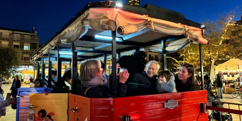 Trenet de Nadal de Sant Cugat. FOTO: Lluna Fabregat