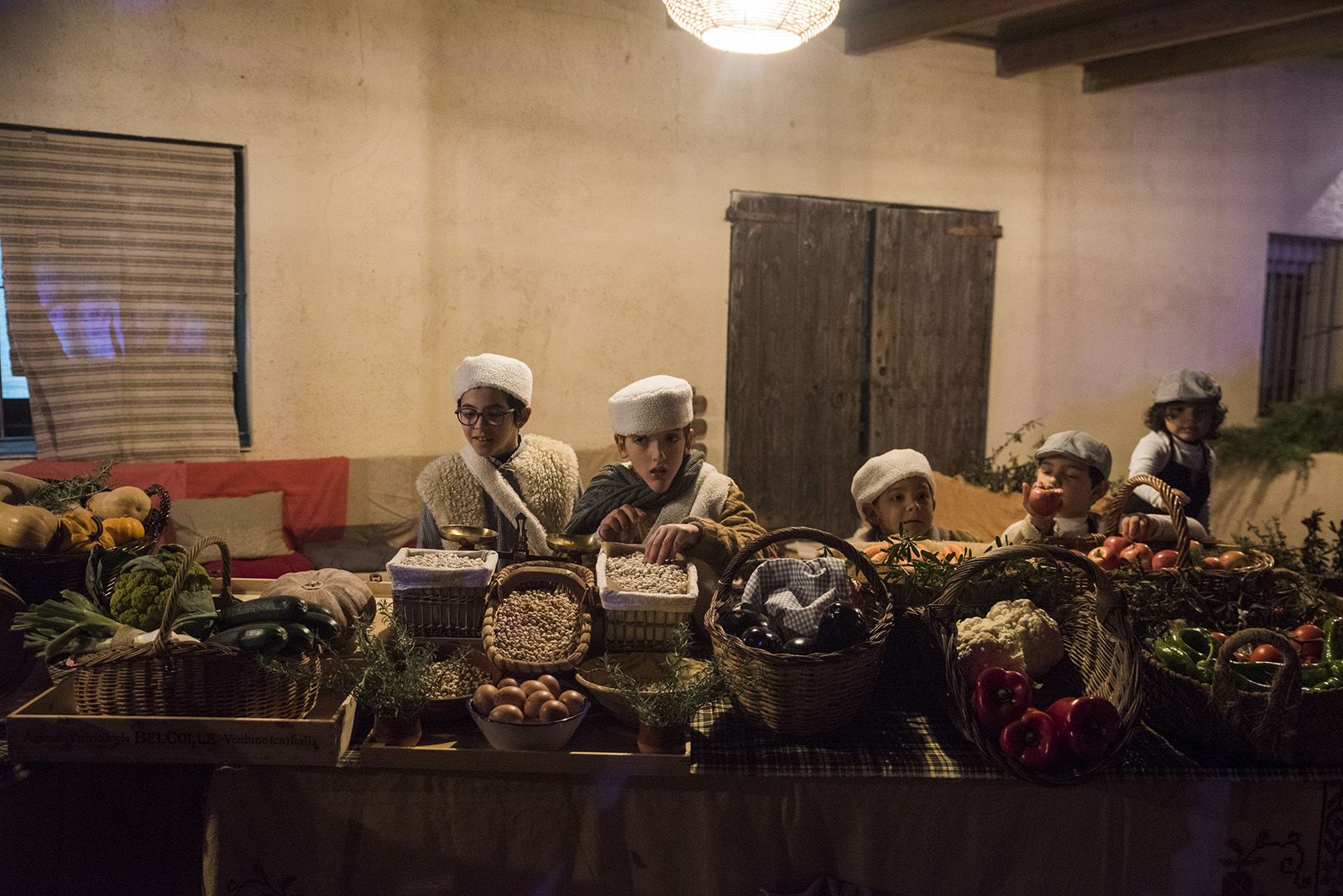 Pessebre vivent de Sant Cebrià. FOTO: Bernat Millet.