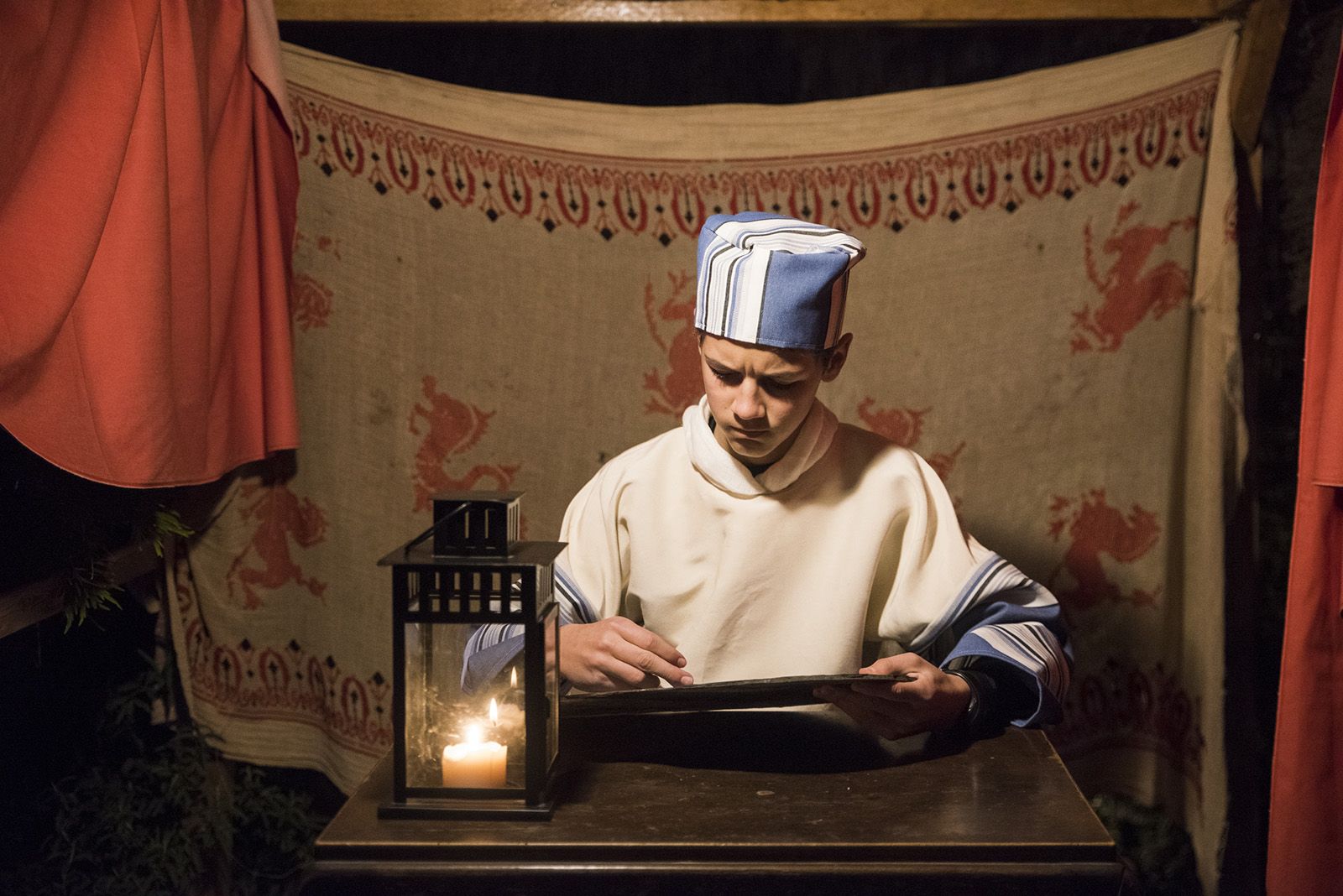 Pessebre vivent de Sant Cebrià. FOTO: Bernat Millet.