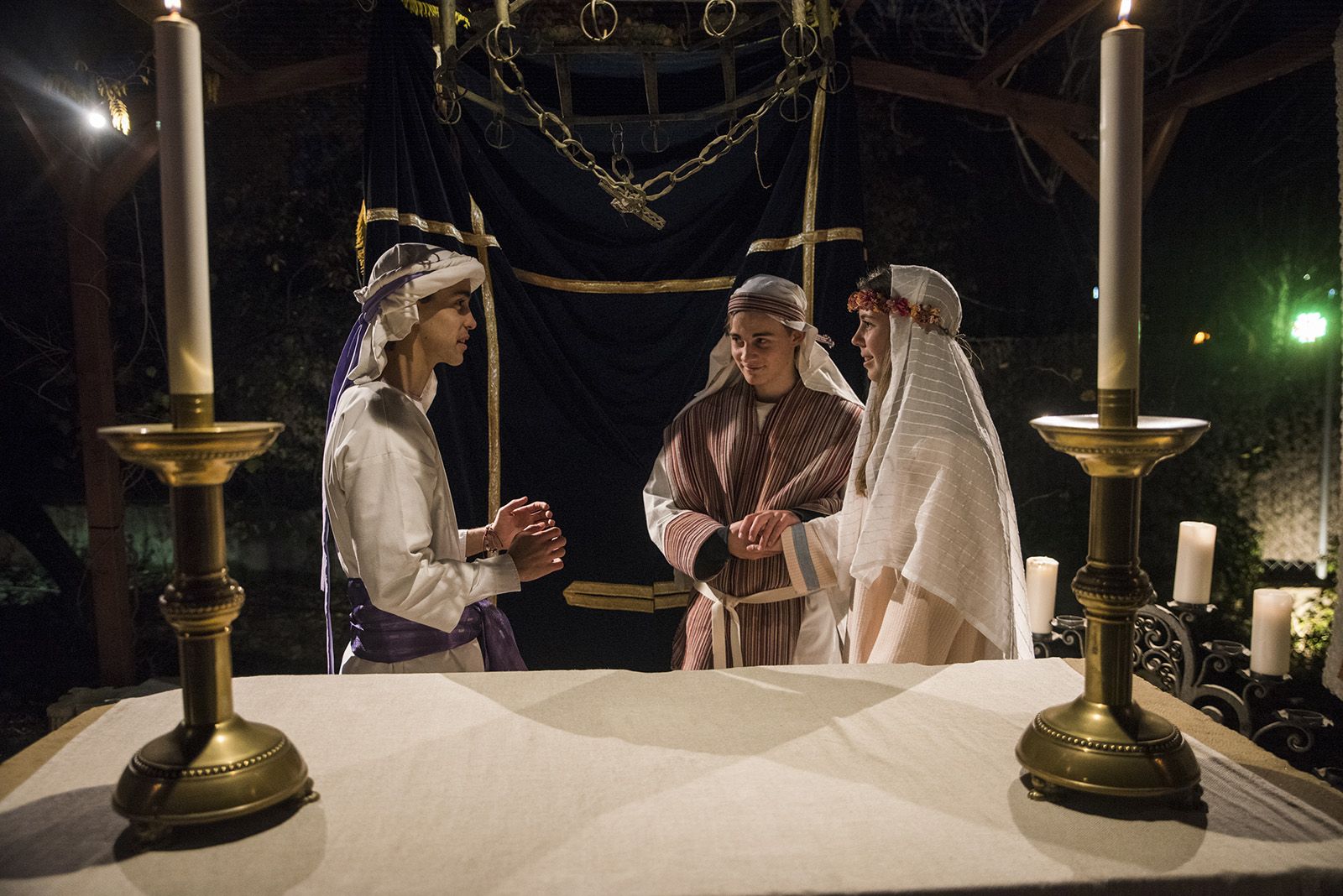 Pessebre vivent de Sant Cebrià. FOTO: Bernat Millet.