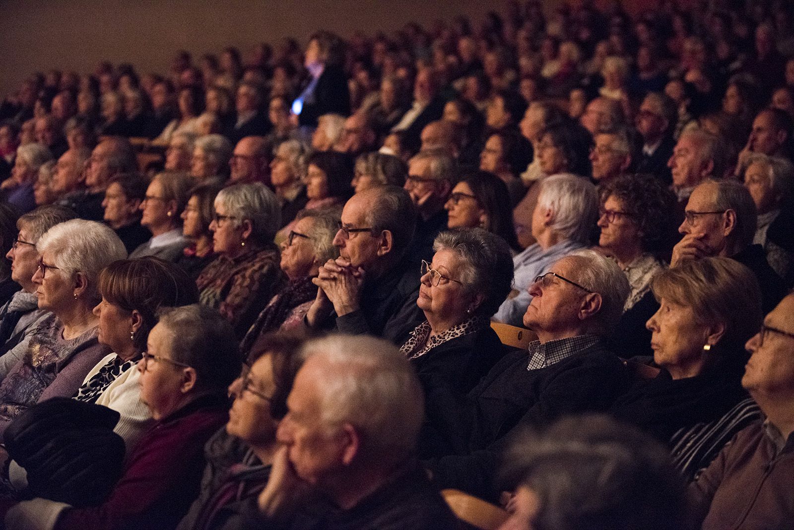 Concert de la gent gran al Teatre-Auditori. FOTO: Bernat Millet.