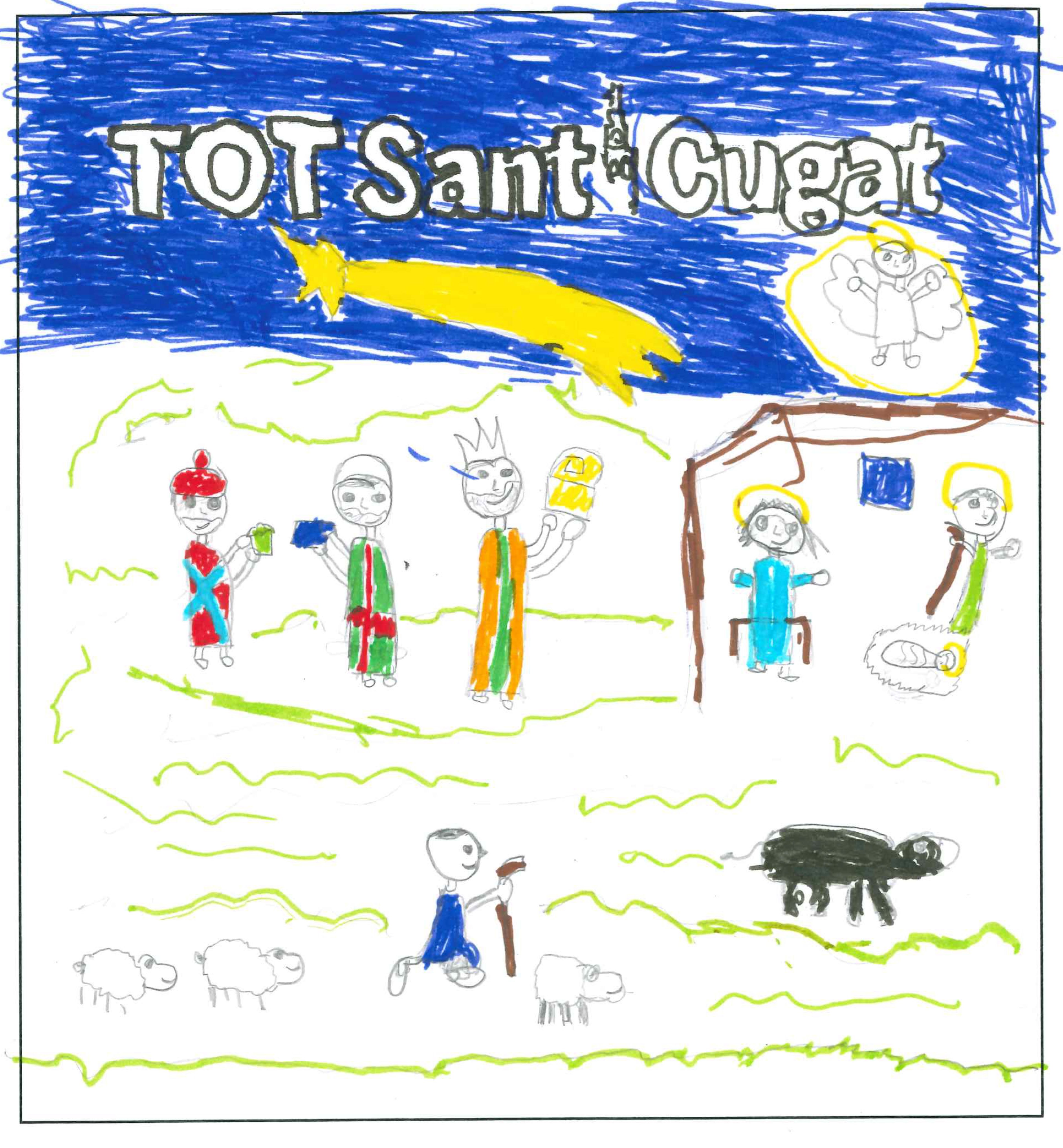 Postal de La Farga del concurs del TOT Sant Cugat 