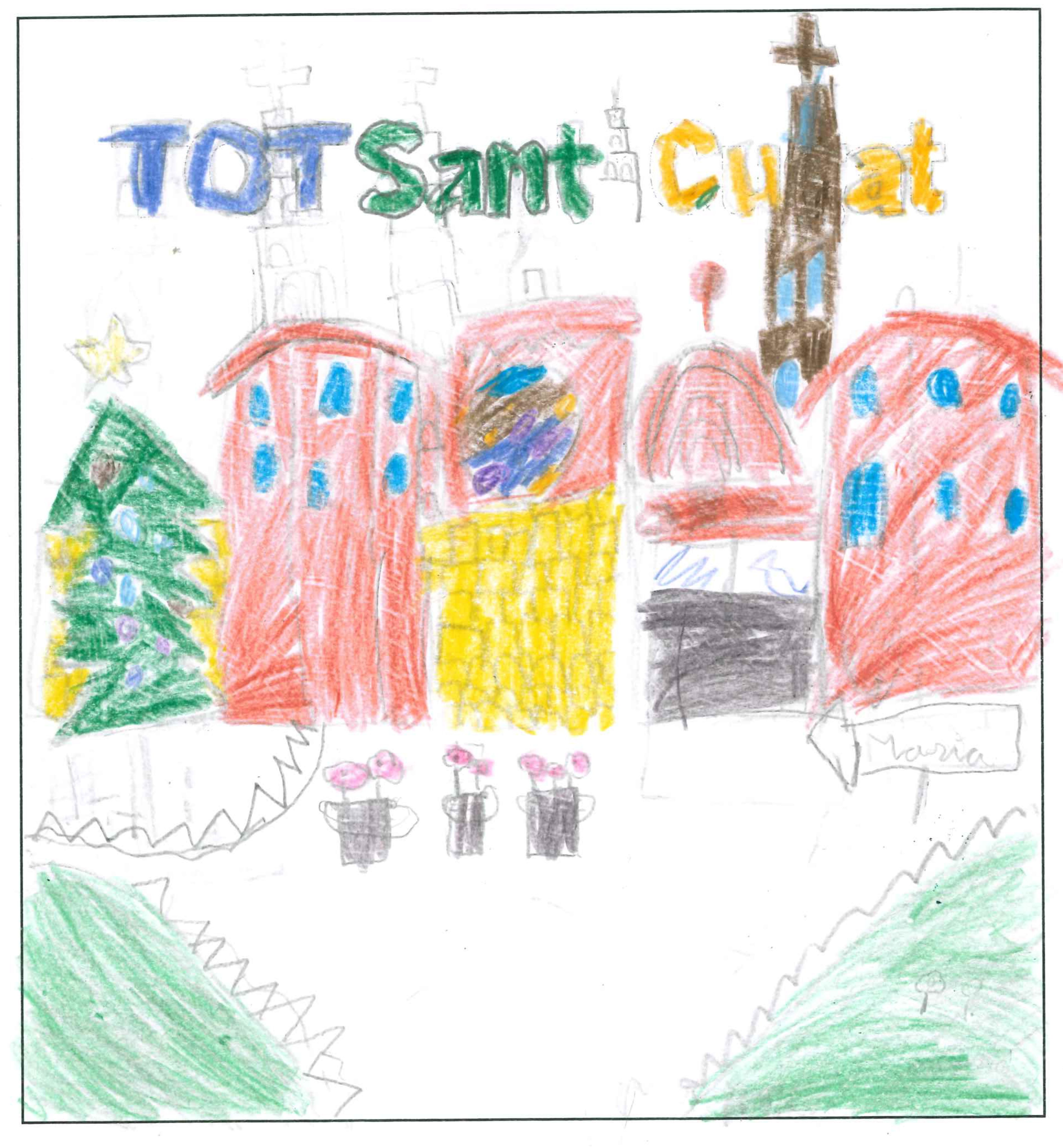 Postal de La Farga del concurs del TOT Sant Cugat 