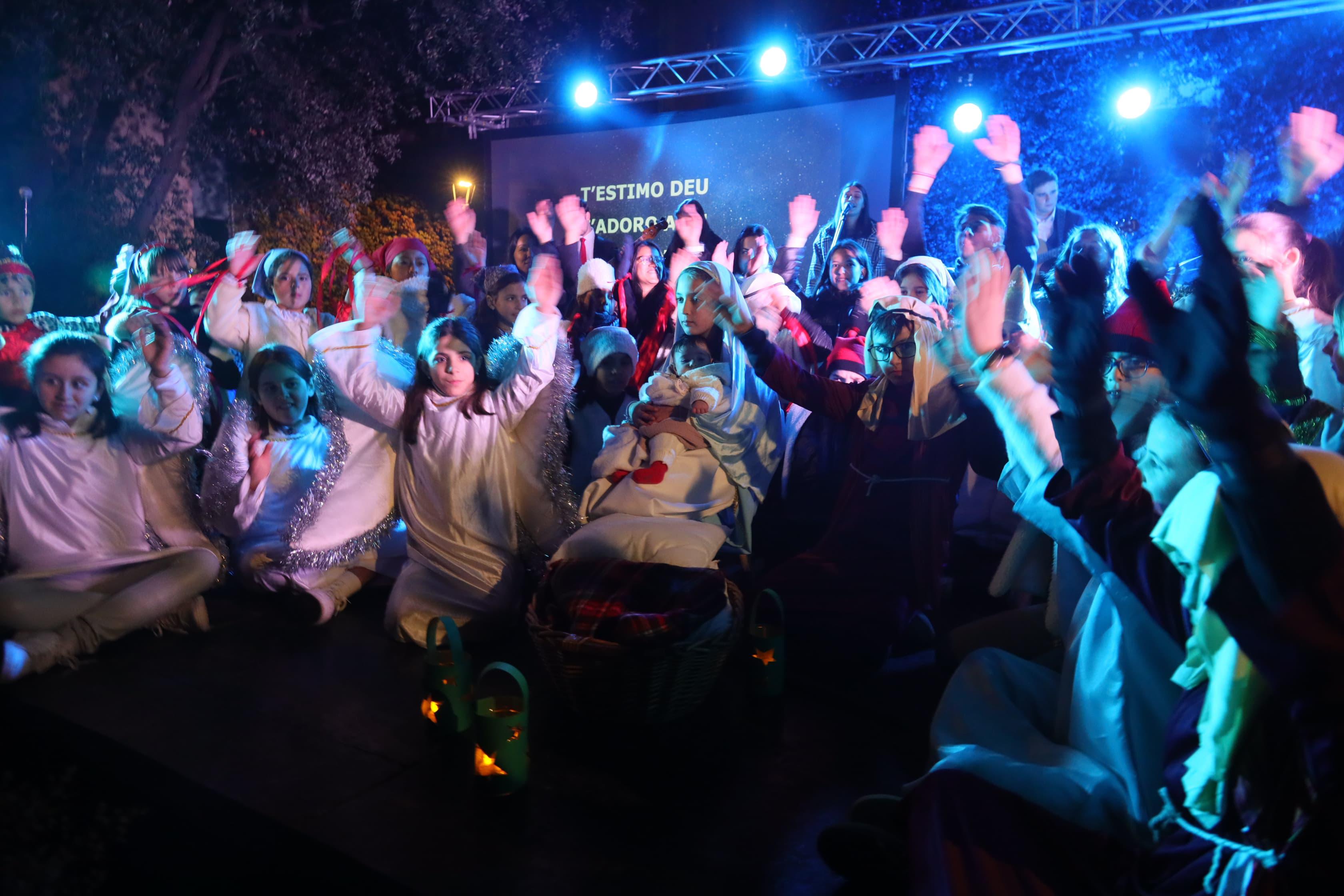 Pessebre Vivent  de la Parròquia de Sant Pere d'Octavià 2024. FOTO: Ajuntament