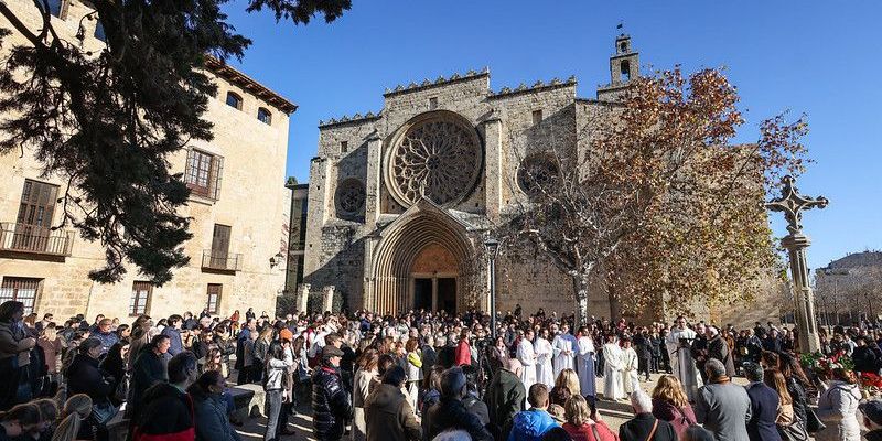 Benedicció de la Creu de Terme. FOTO: Ajuntament