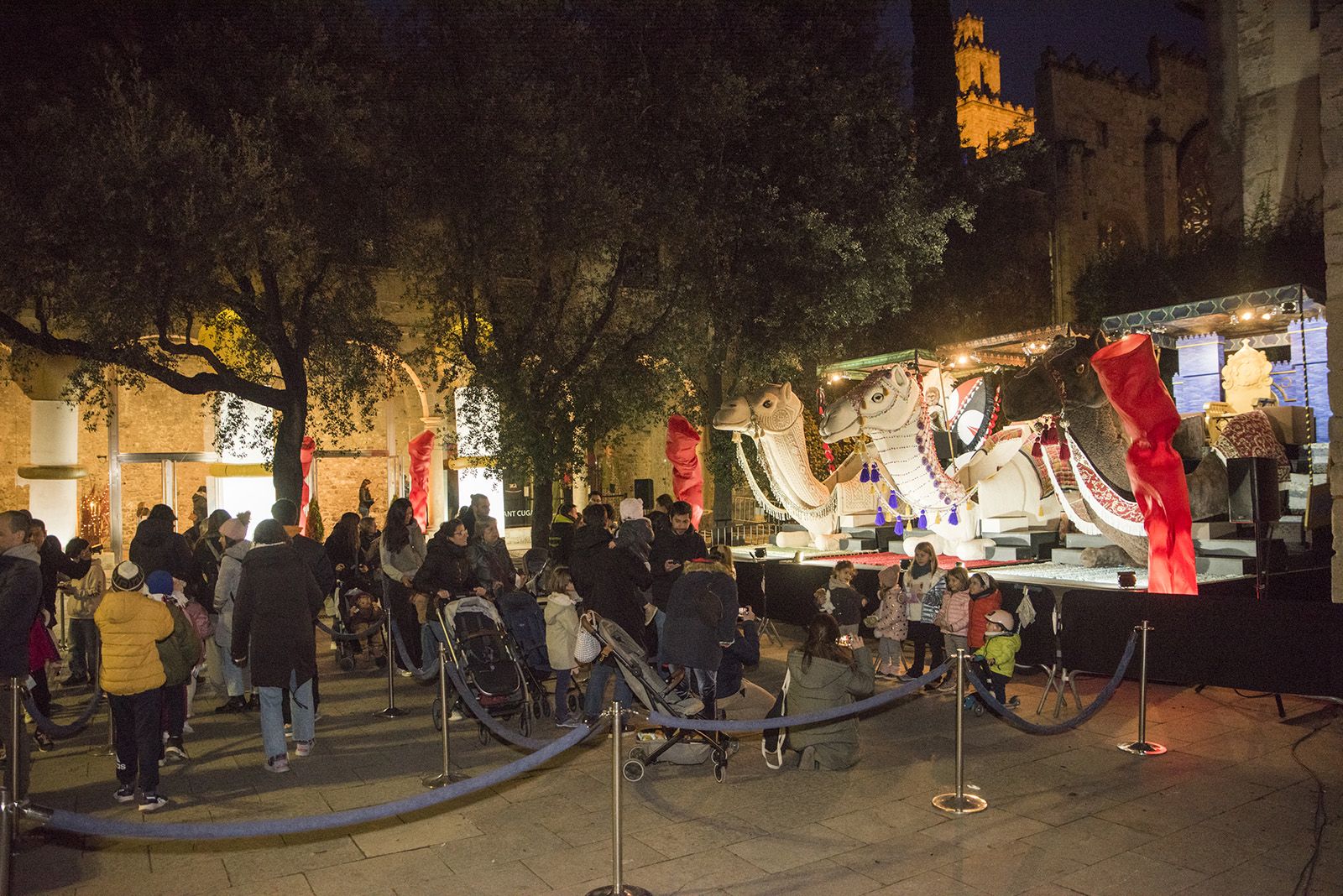 Campament reial 2025. FOTO: Bernat Millet.