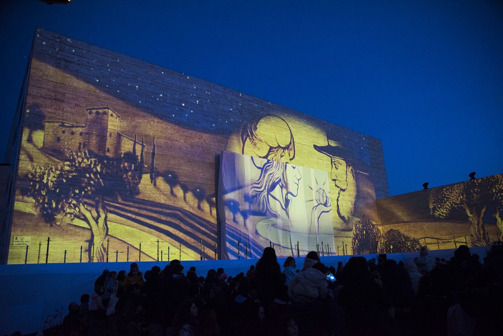 Arribada dels Reis d'Orient a Sant Cugat. FOTO: Bernat Millet.