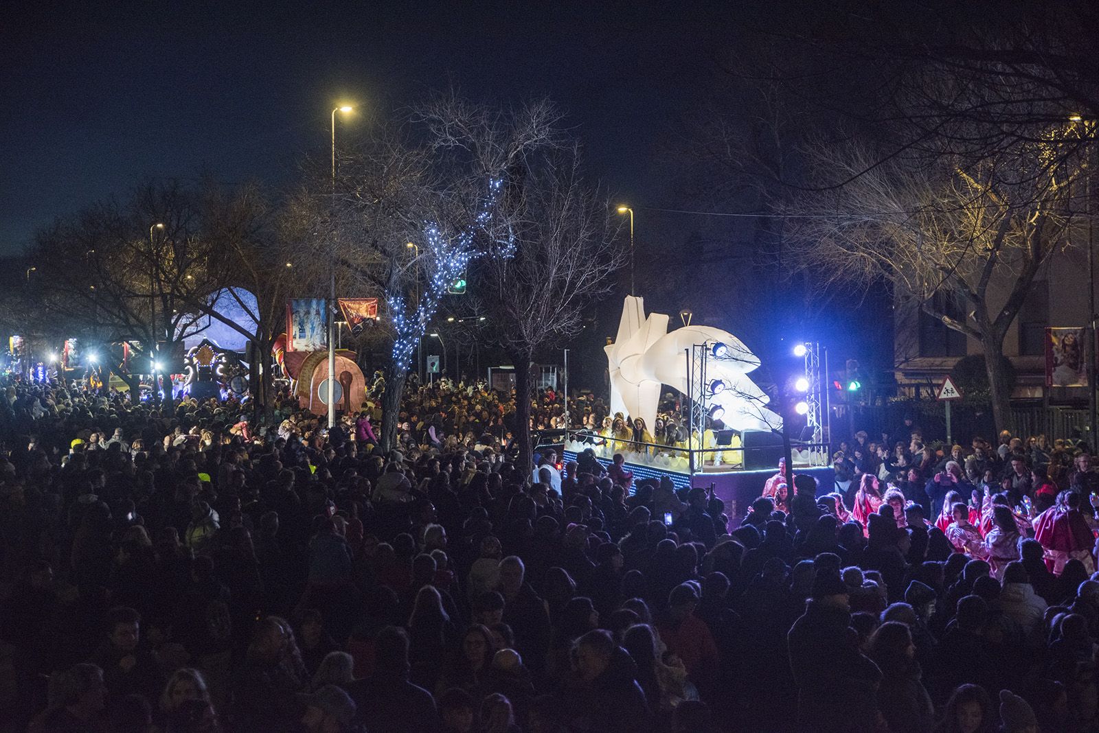 Cavalcada dels Reis d'Orient a Sant Cugat. FOTO: Bernat Millet.