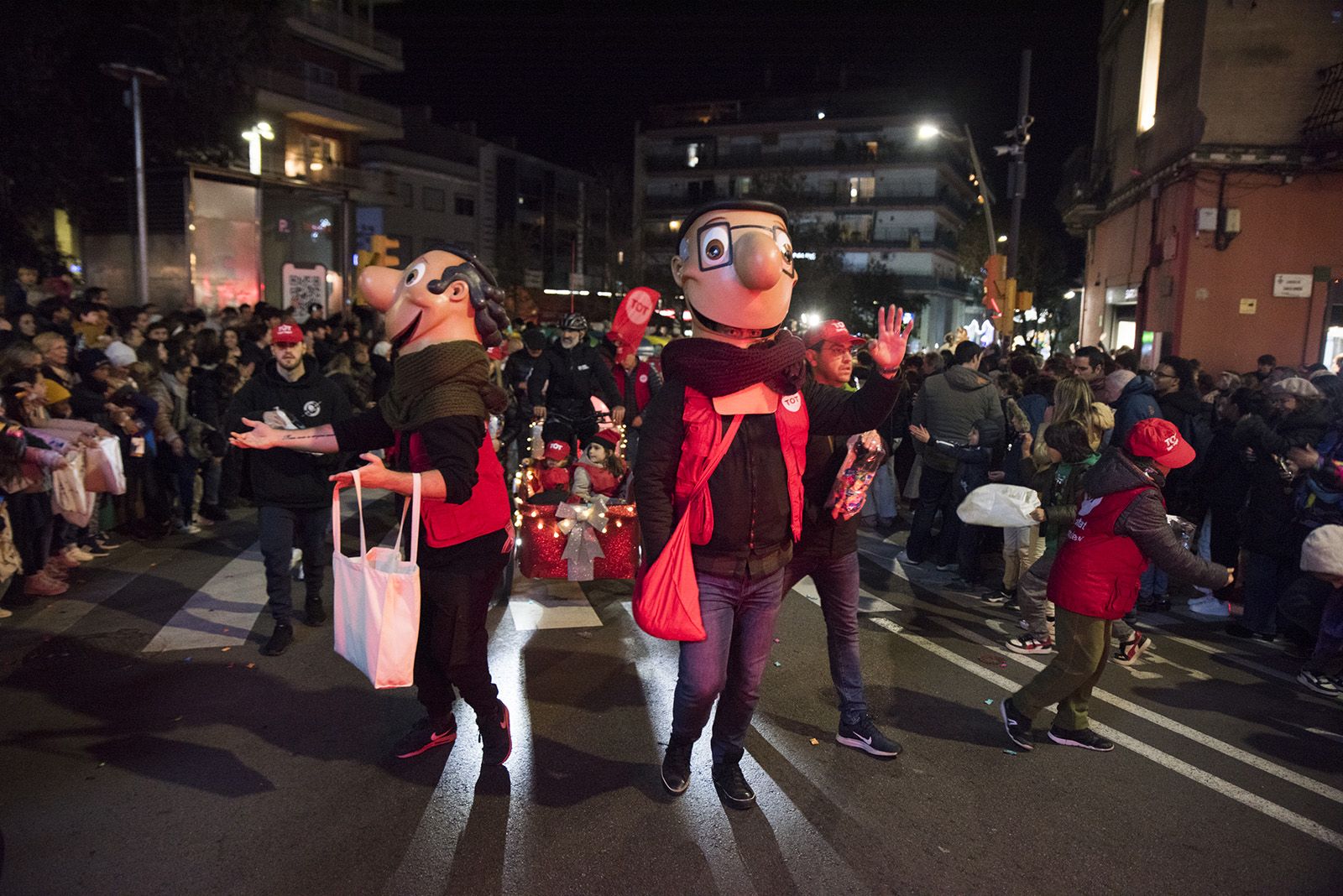 Cavalcada dels Reis d'Orient a Sant Cugat. FOTO: Bernat Millet.