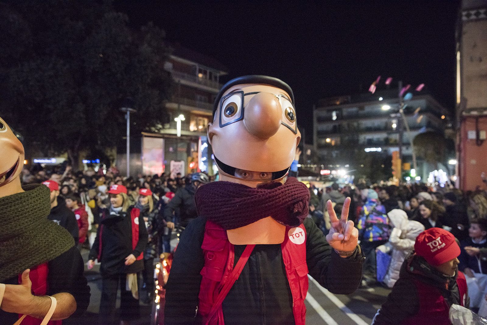 Cavalcada dels Reis d'Orient a Sant Cugat. FOTO: Bernat Millet.