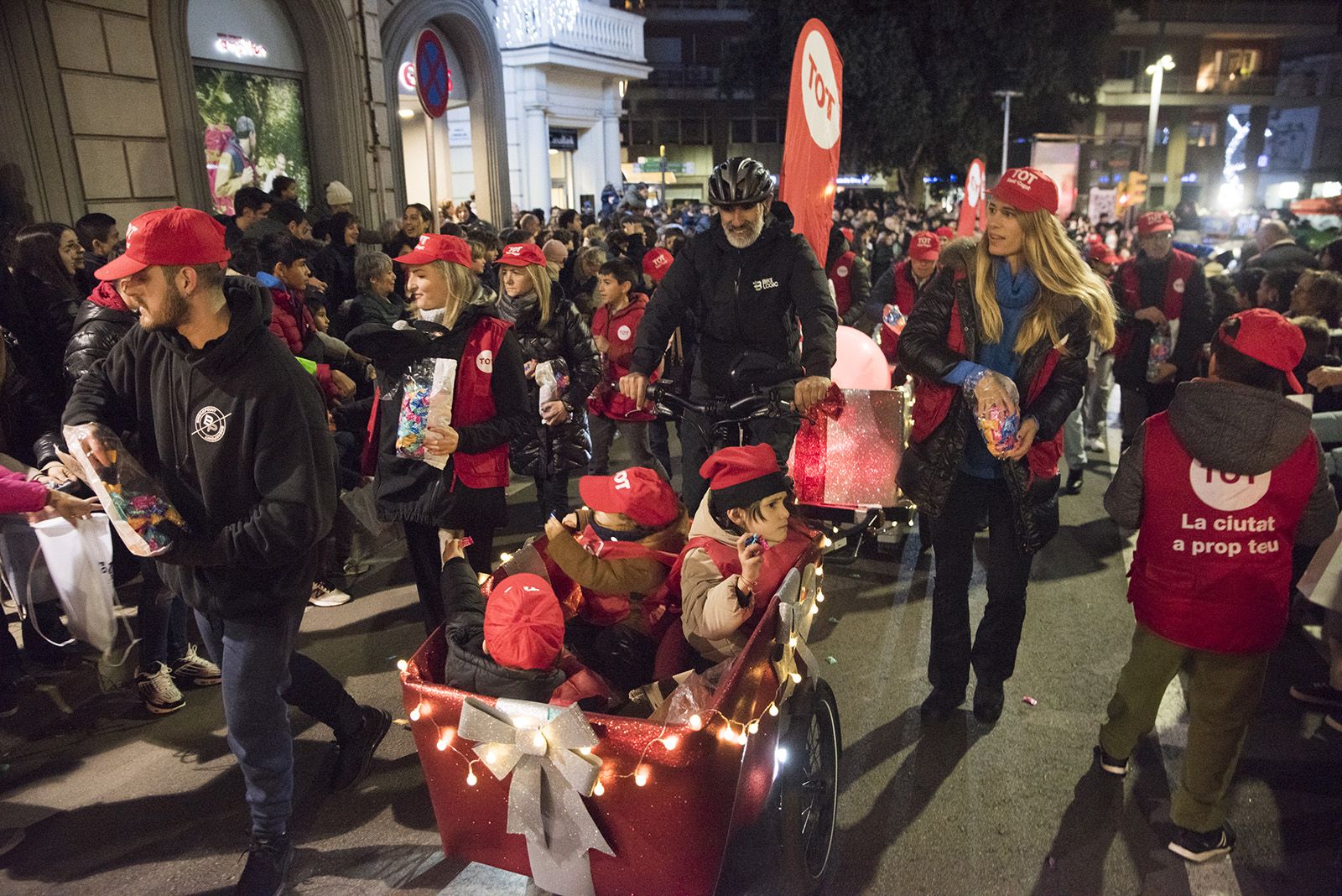 Cavalcada dels Reis d'Orient a Sant Cugat. FOTO: Bernat Millet.