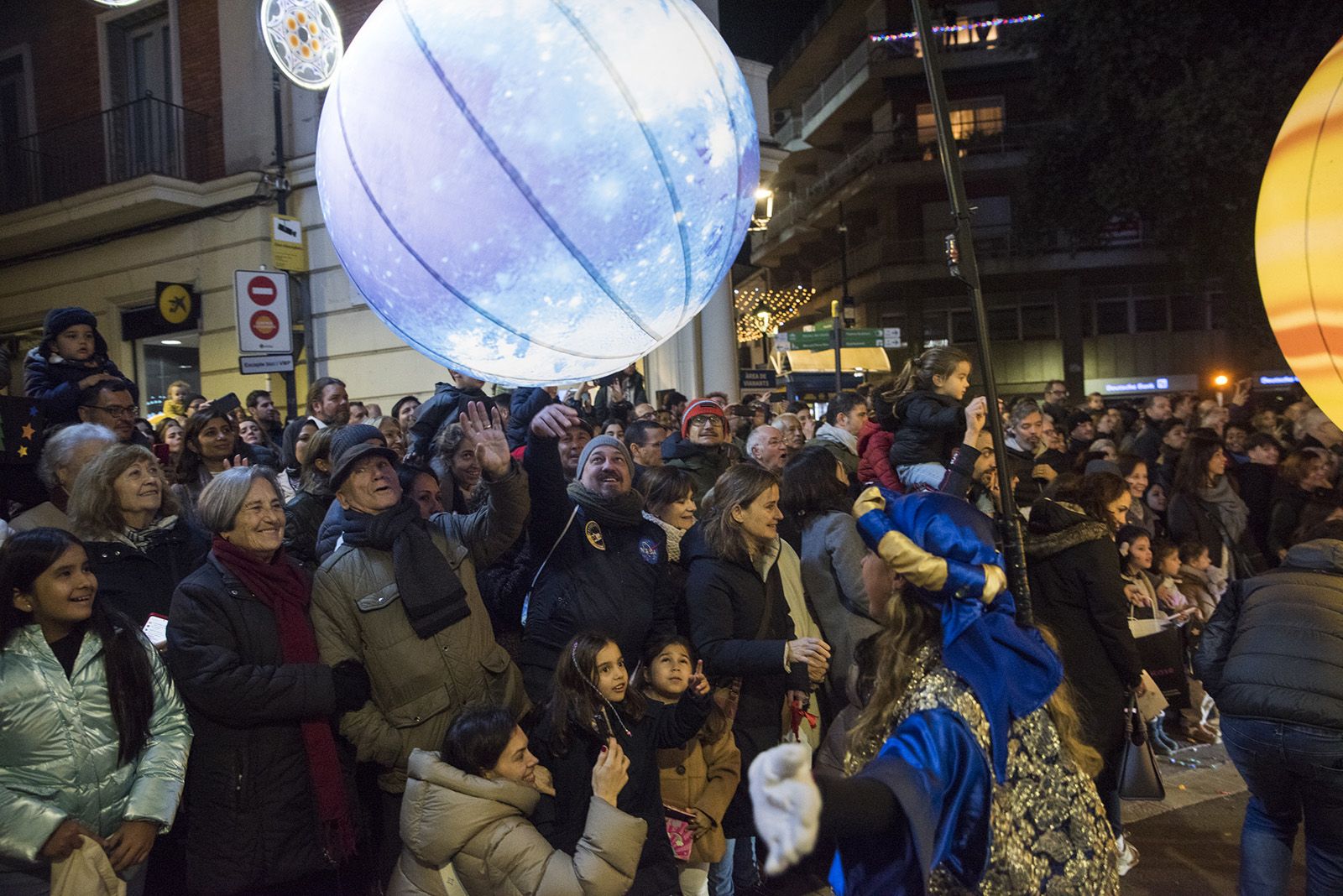 Cavalcada dels Reis d'Orient a Sant Cugat. FOTO: Bernat Millet.