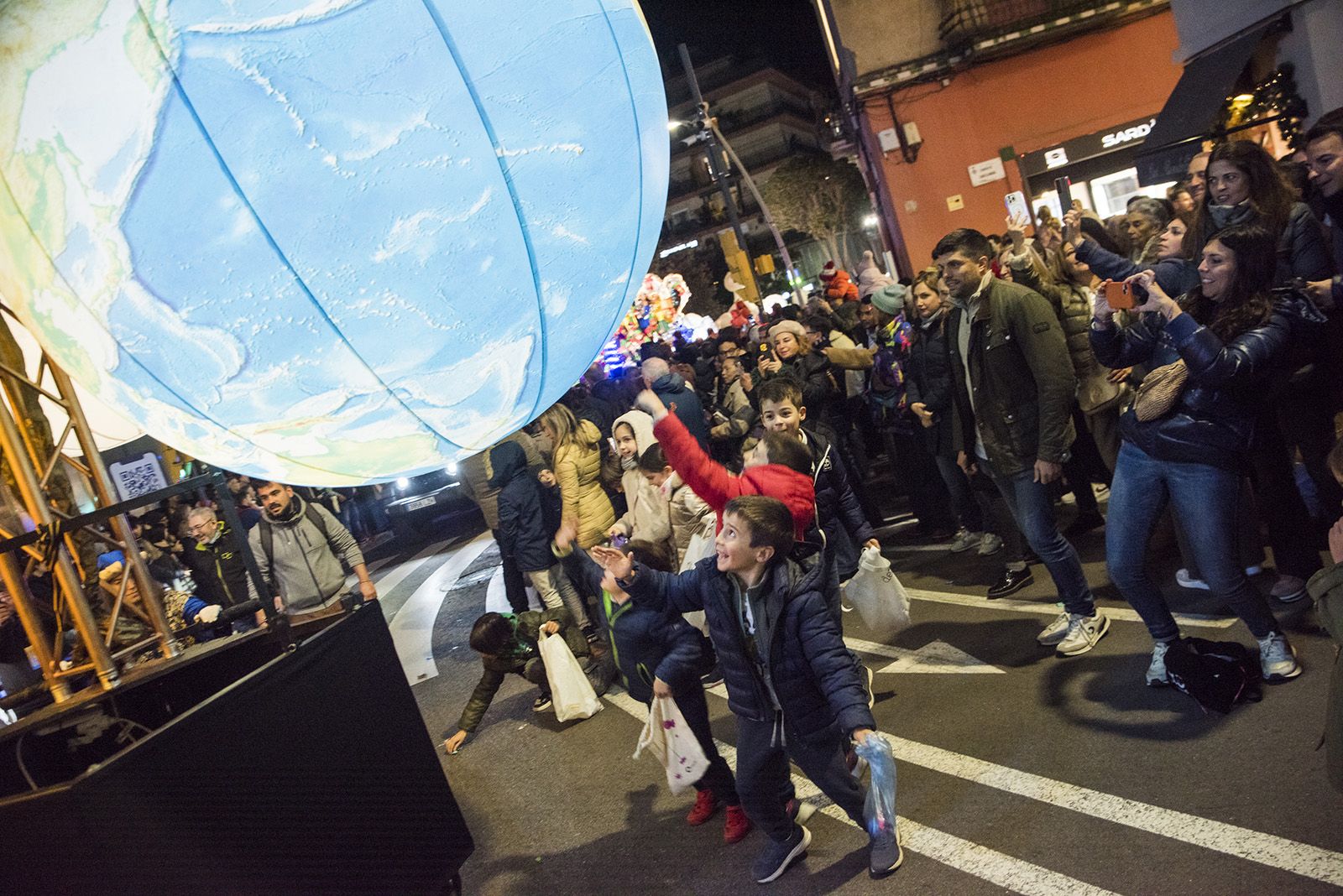 Cavalcada dels Reis d'Orient a Sant Cugat. FOTO: Bernat Millet.