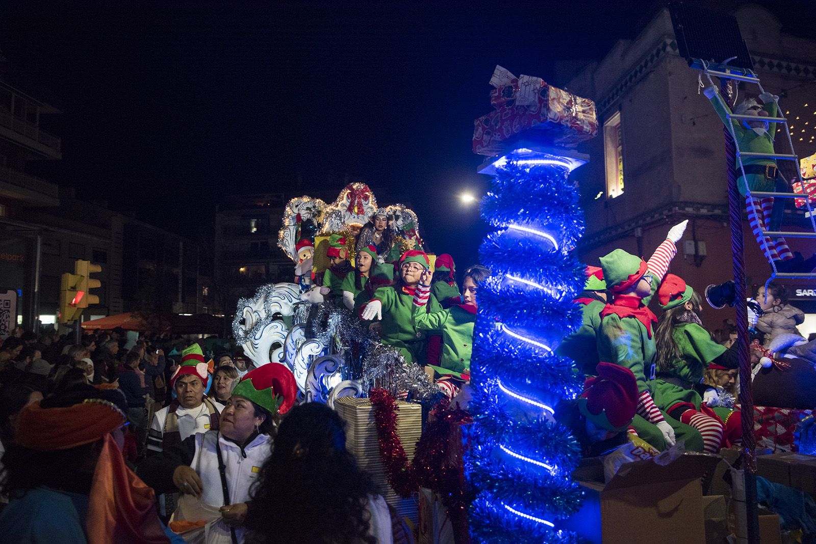 Cavalcada dels Reis d'Orient a Sant Cugat. FOTO: Bernat Millet.