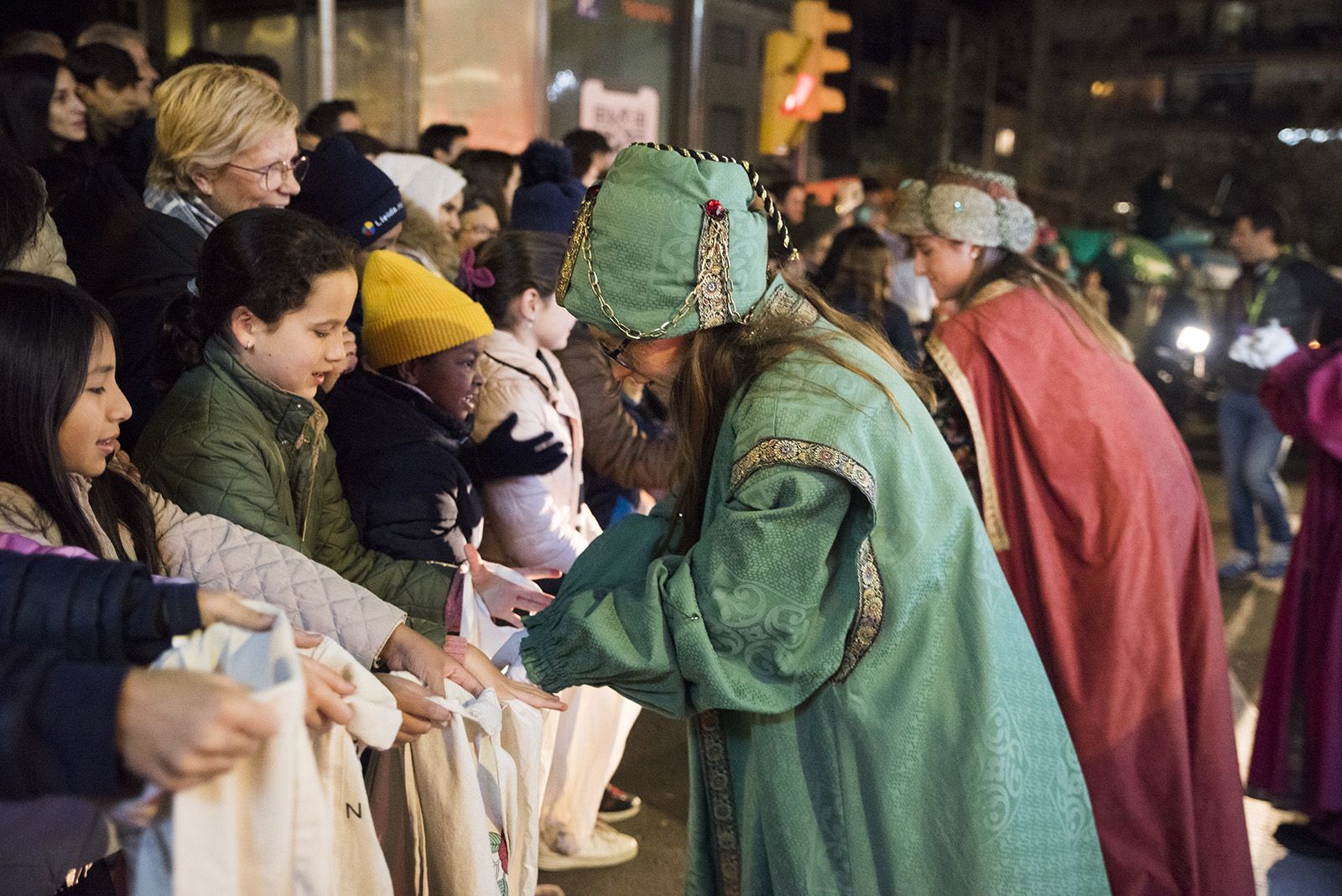 Cavalcada dels Reis d'Orient a Sant Cugat. FOTO: Bernat Millet.