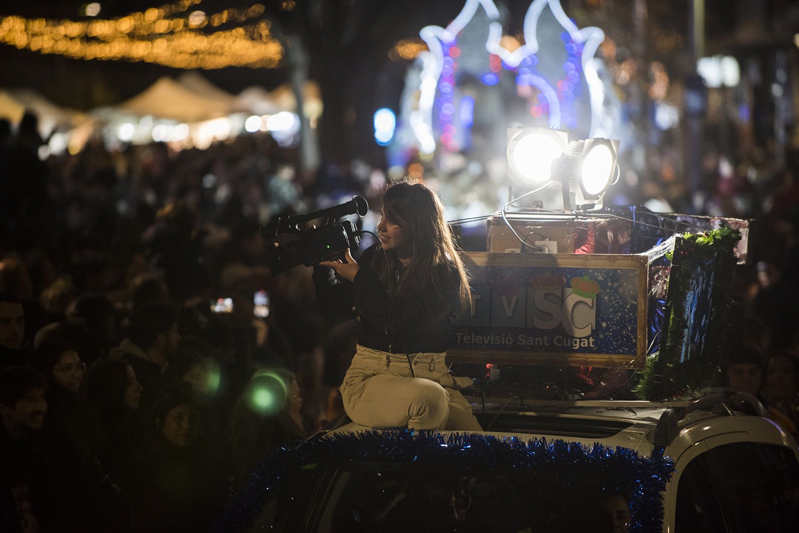 Cavalcada dels Reis d'Orient a Sant Cugat. FOTO: Bernat Millet.