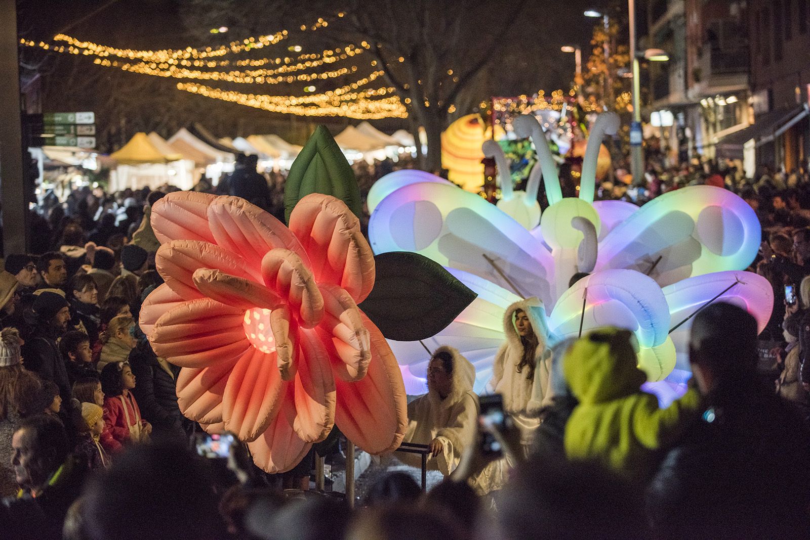 Cavalcada dels Reis d'Orient a Sant Cugat. FOTO: Bernat Millet.