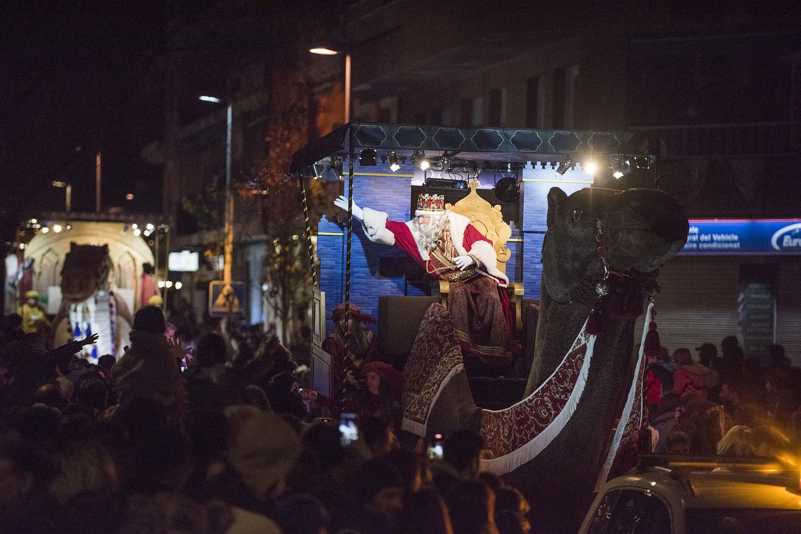 Cavalcada dels Reis d'Orient a Sant Cugat. FOTO: Bernat Millet.