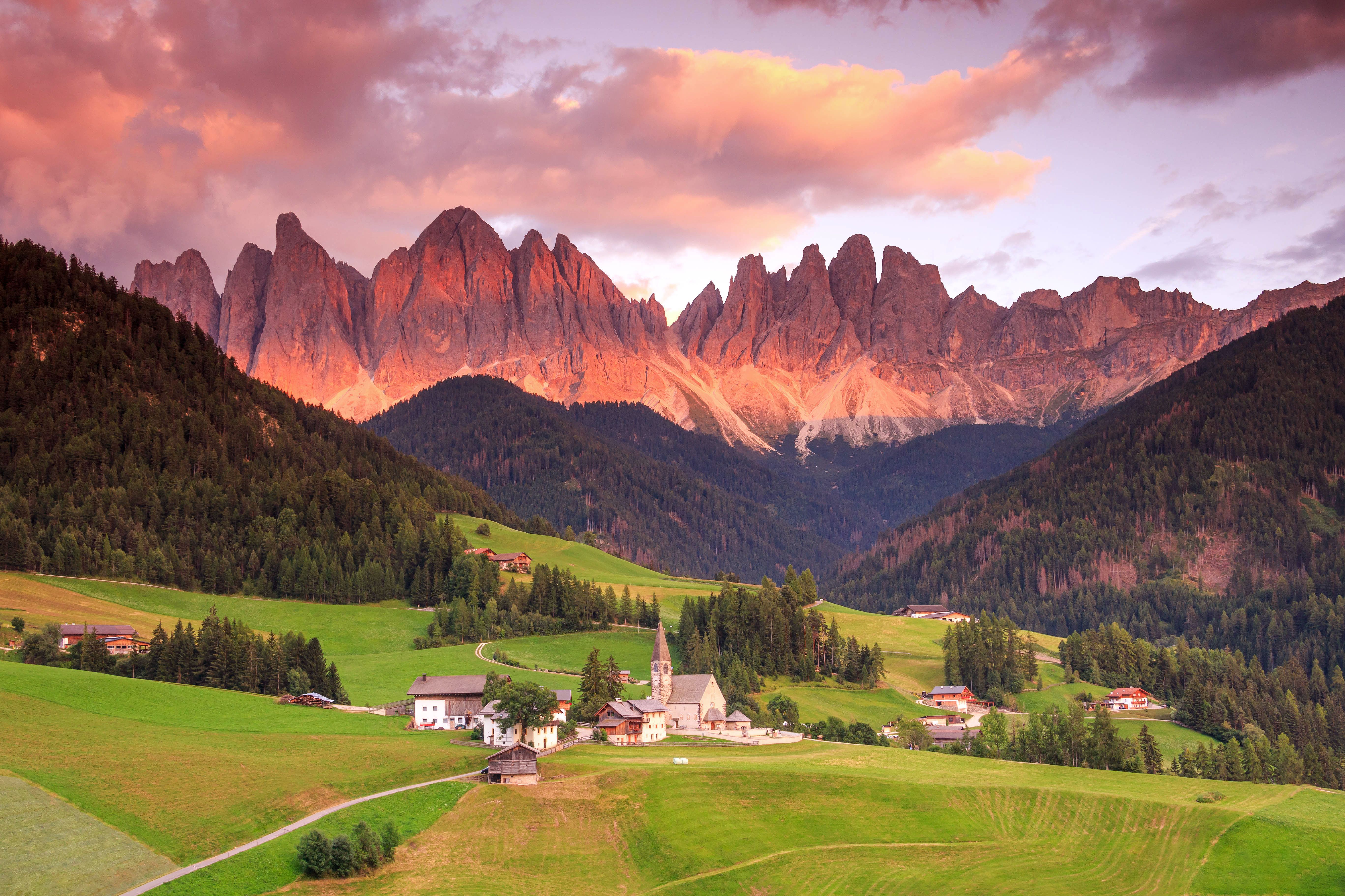 Vistes de postal · Vall de Funes, Alps italians FOTO: David Marfil Raurell