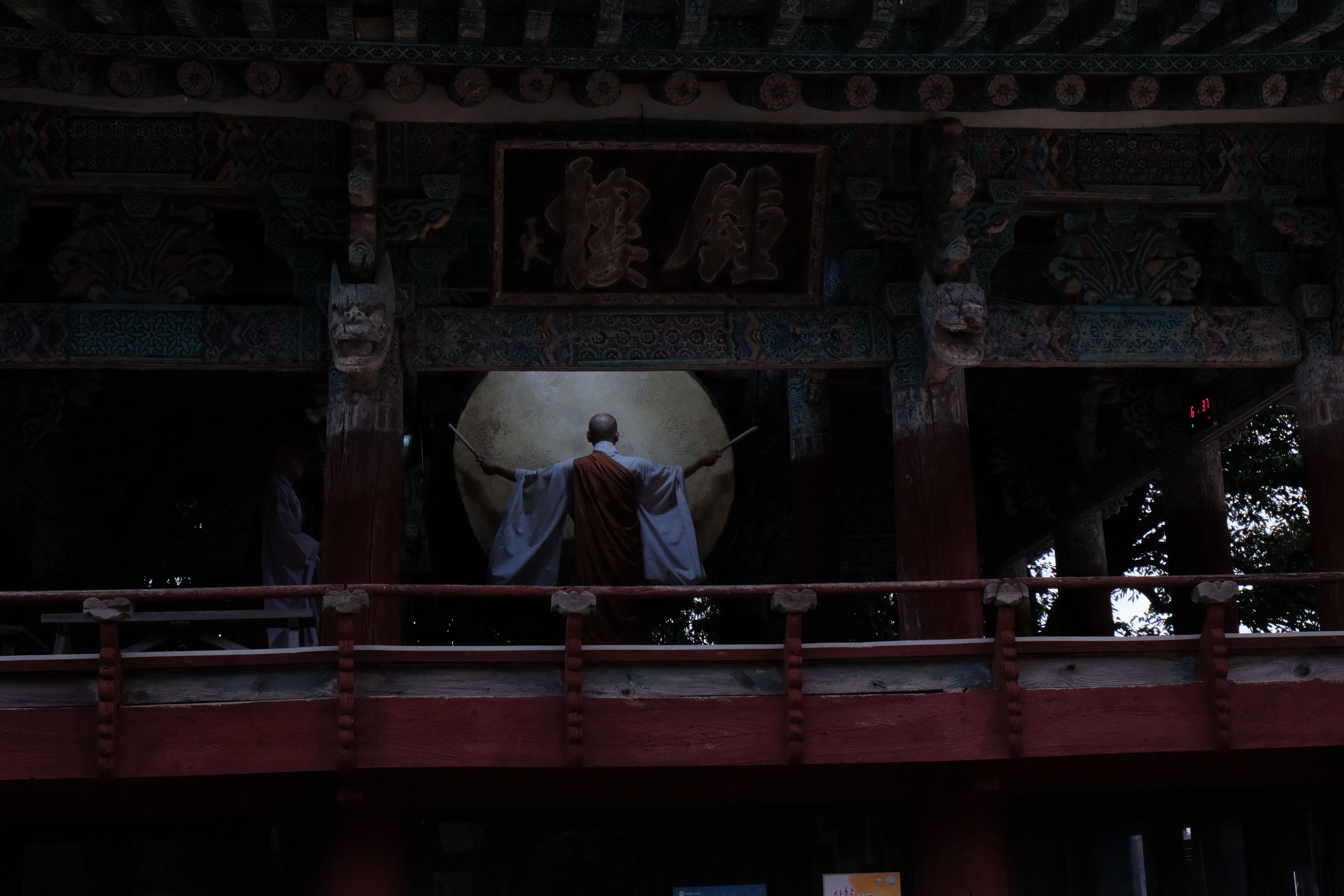 Monjo Budista a Corea · Temple de Beomeosa, Busan, Corea FOTO: Joan Jordi Sibina Folch